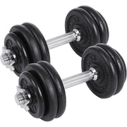 Set težine podesivi od lijevanog željeza 30 kg | SONGMICS-vitahome.hr