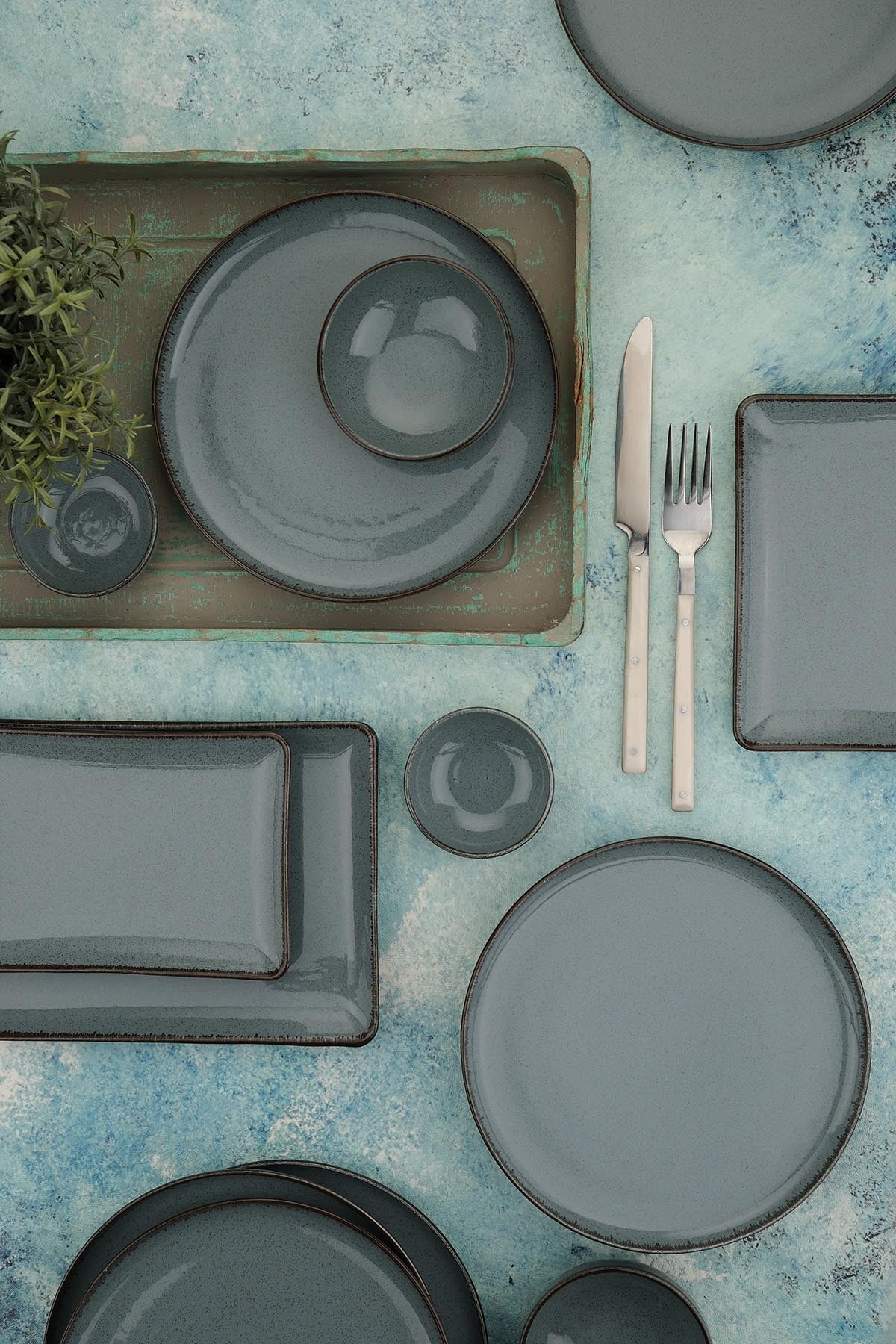 Set za doručak (14 kom), 710KTP3653 | AG-vitahome.hr