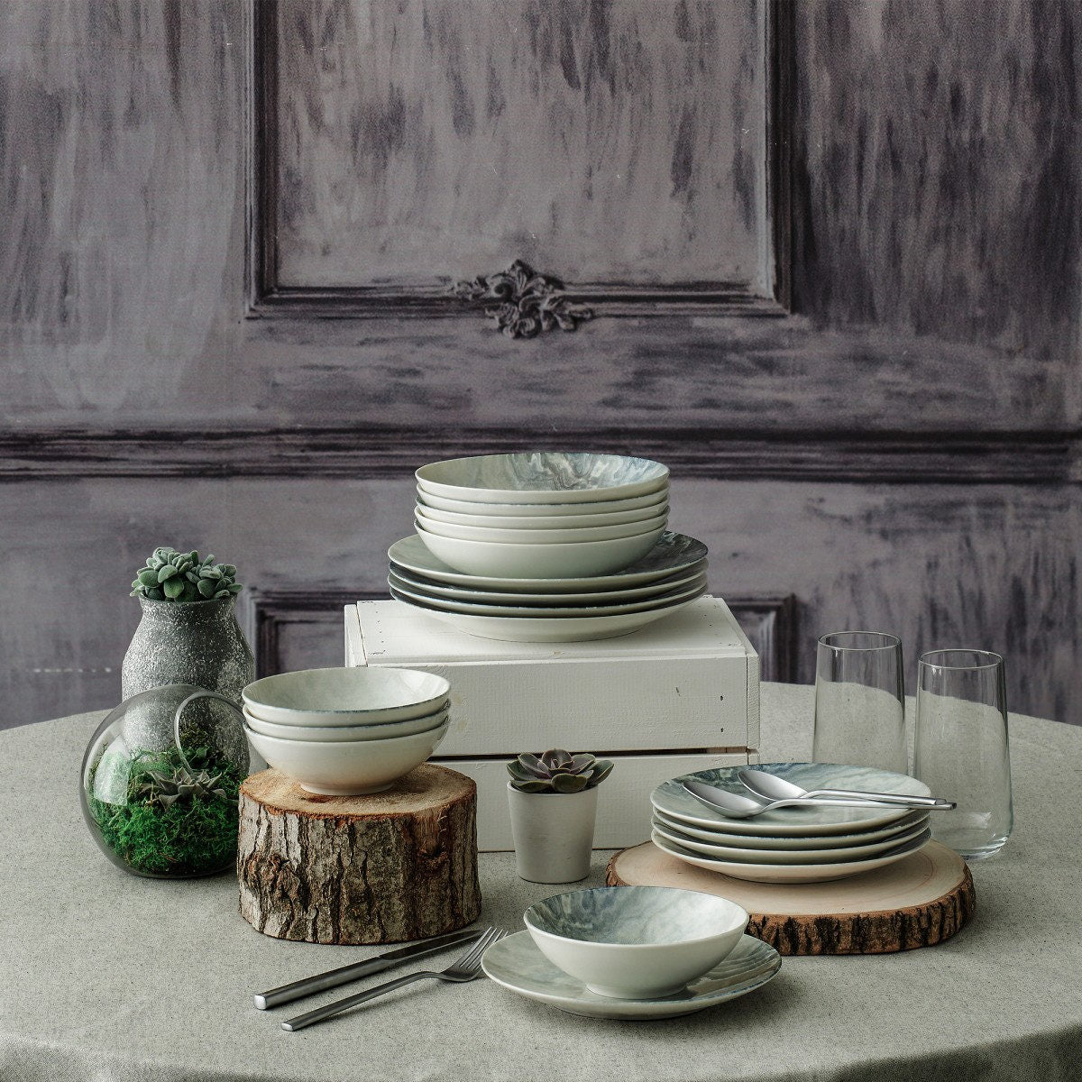 Set zdjela (24 kom), 387GRP1104 | AG-vitahome.hr