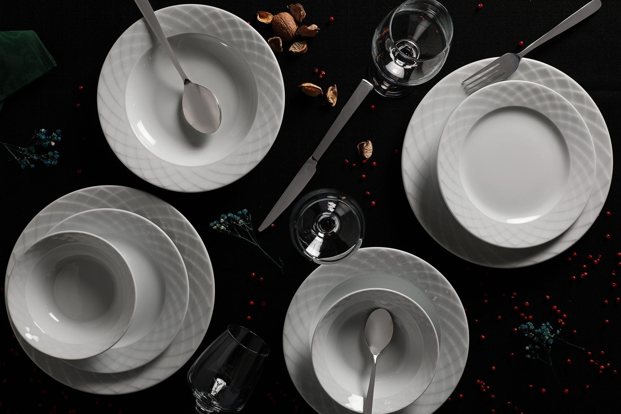 Set zdjela (24 kom), 387GRP1138 | AG-vitahome.hr