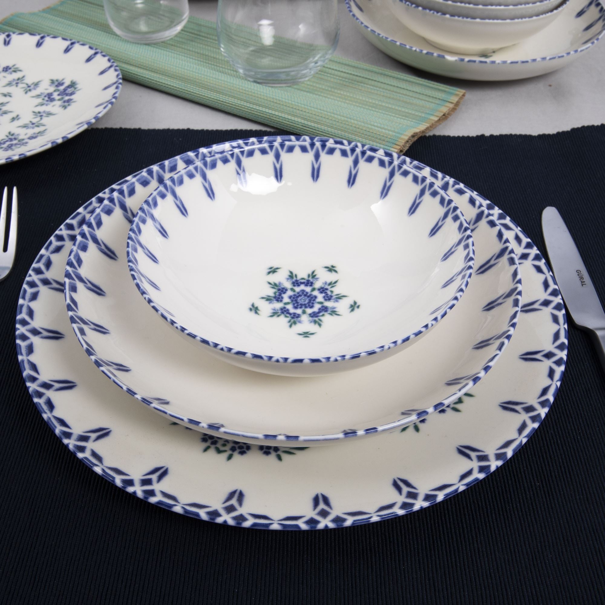 Set zdjela (24 kom), 387GRP1168 | AG-vitahome.hr