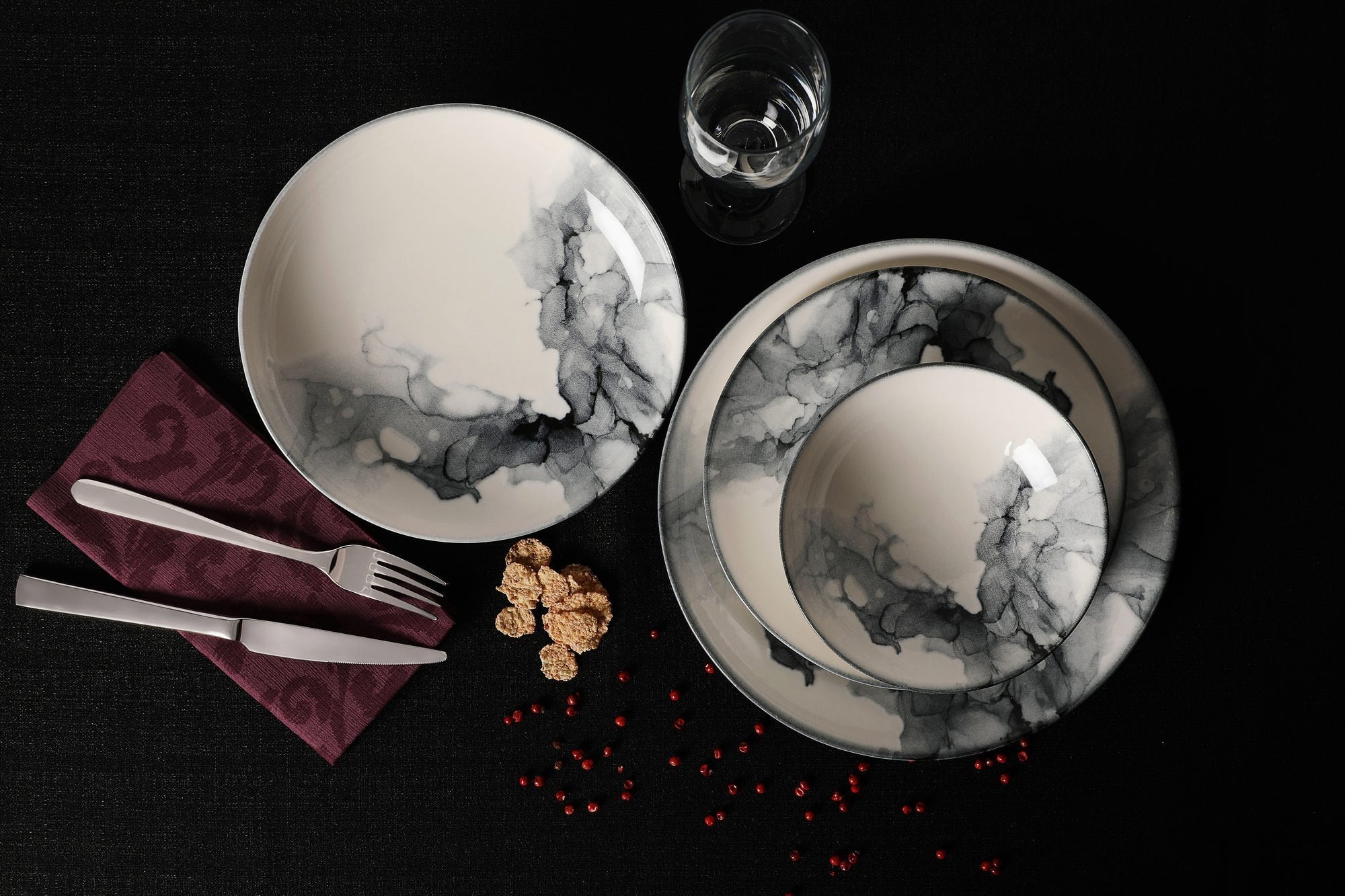 Set zdjela (24 kom), 387GRP1243 | AG-vitahome.hr