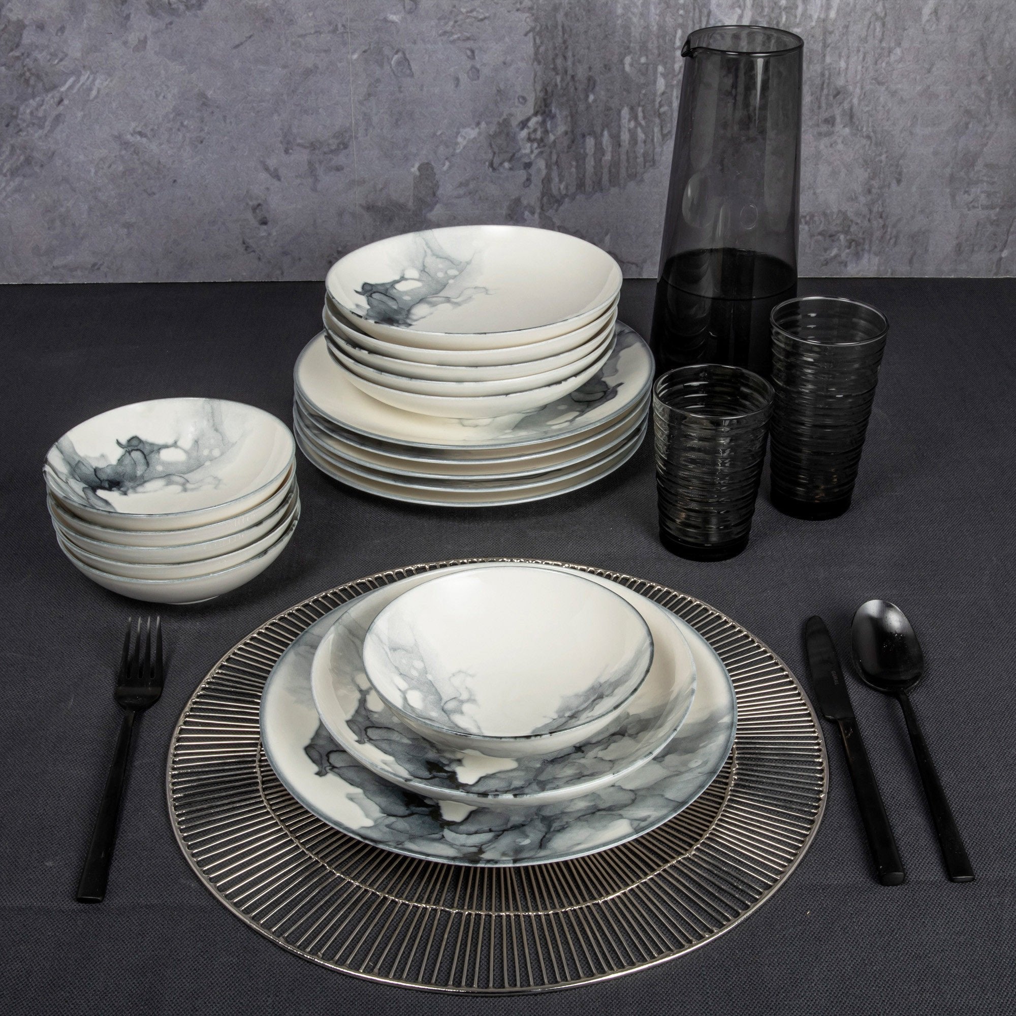 Set zdjela (24 kom), 387GRP1243 | AG-vitahome.hr