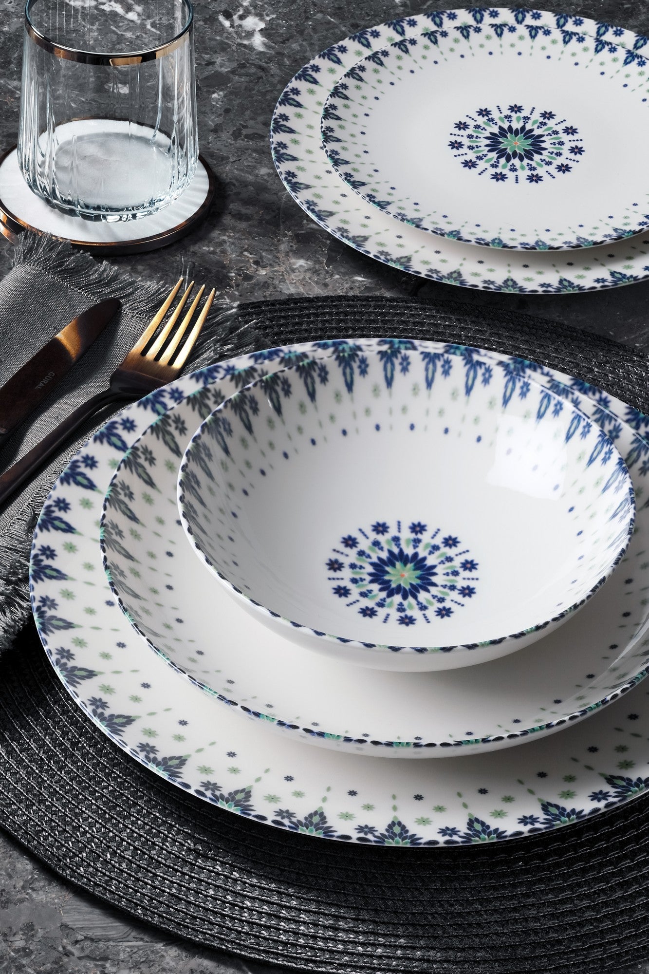 Set zdjela (24 kom), 387GRP1379 | AG-vitahome.hr