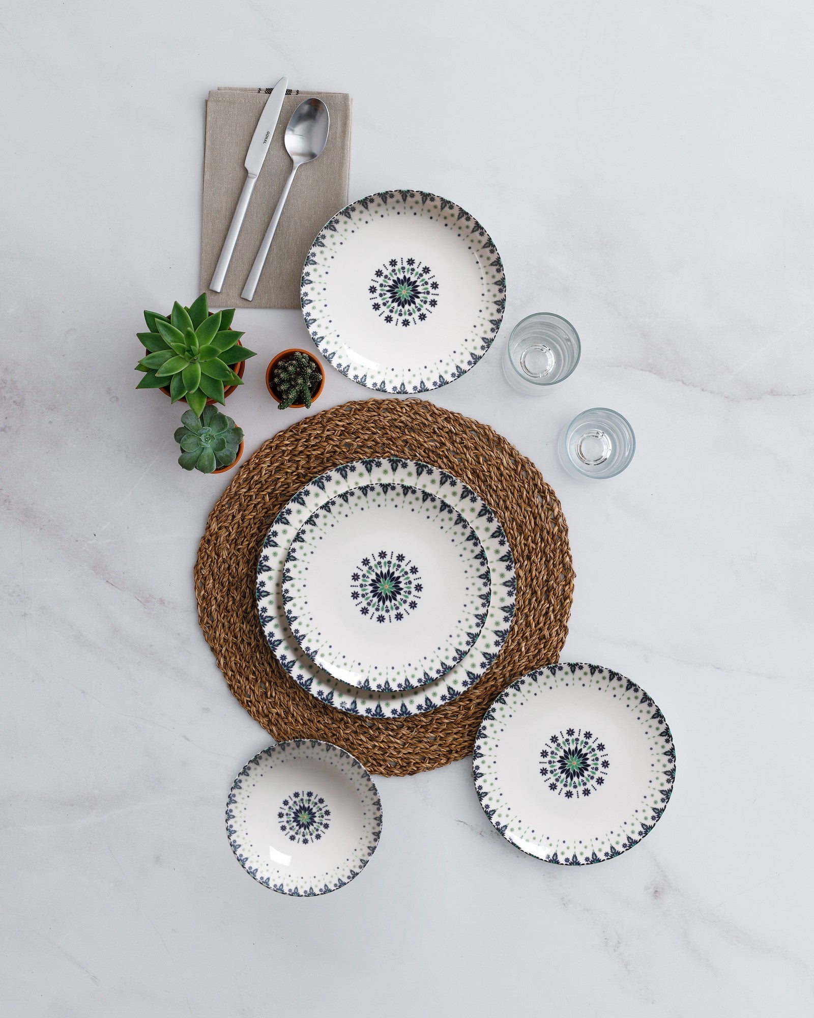 Set zdjela (24 kom), 387GRP1379 | AG-vitahome.hr