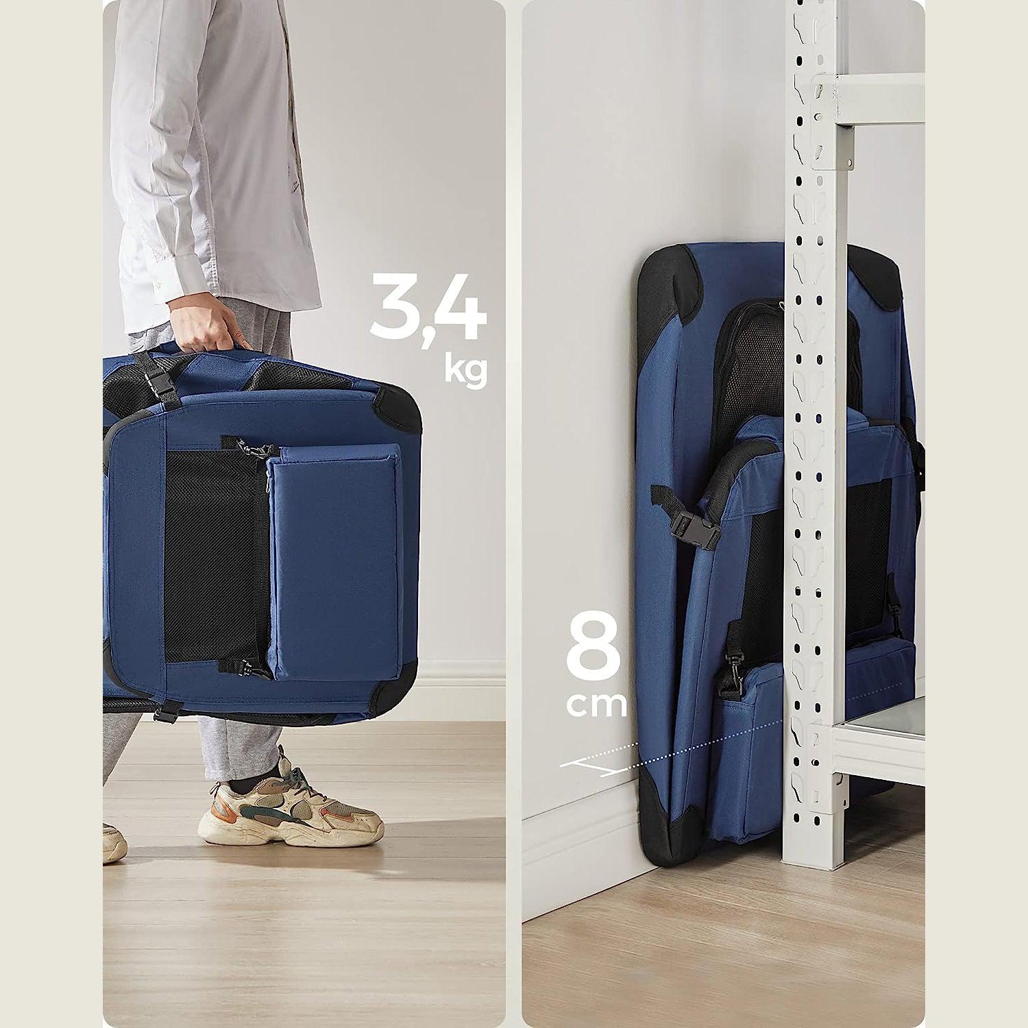 Sklopiva nosiljka za pse, transportna torba veličine L, tamnoplava | FEANDREA-vitahome.hr