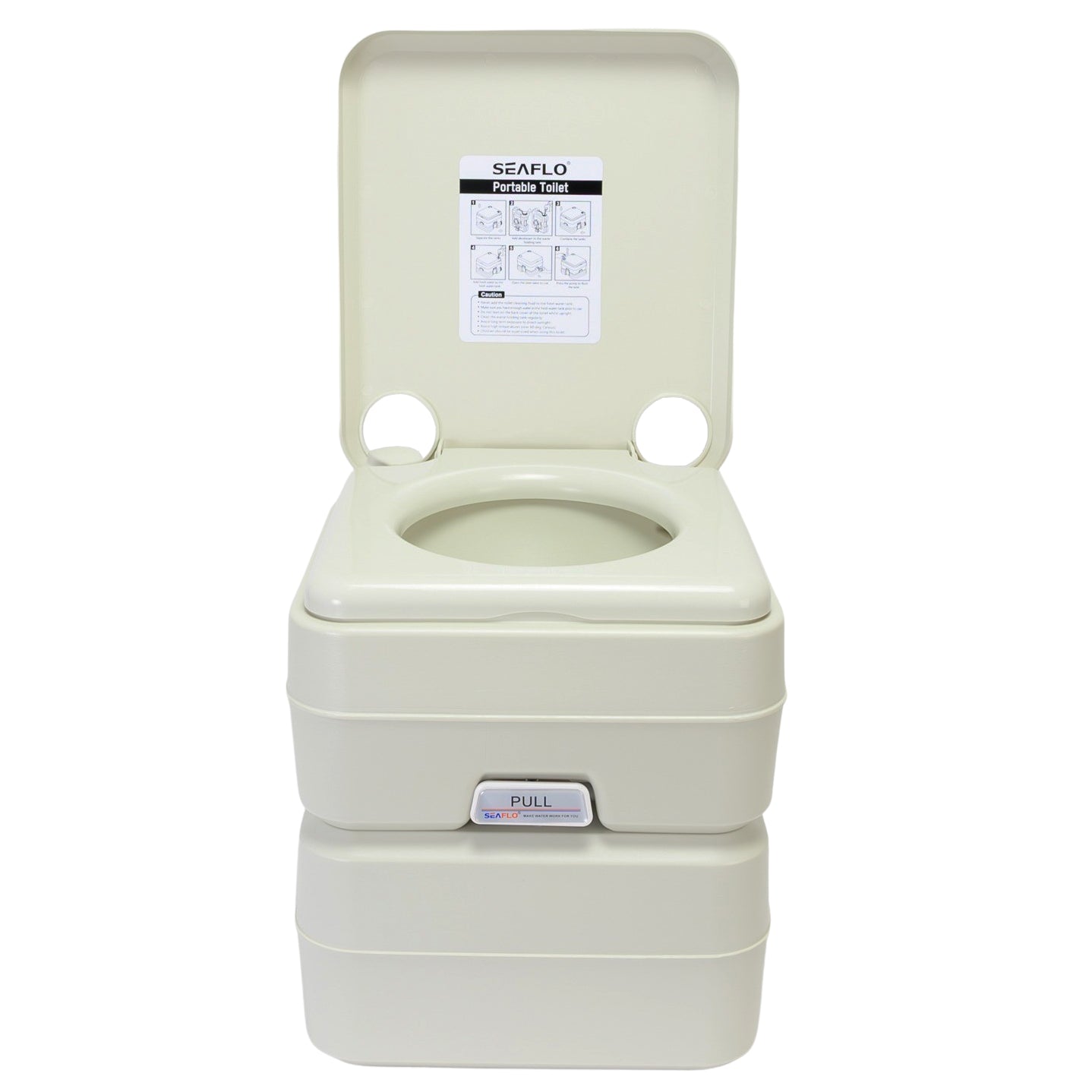 Sobni WC s indikatorom razine otpadne vode, kamp WC bez mirisa 20 L , bijeli| BONTOUR | BONTOUR-vitahome.hr