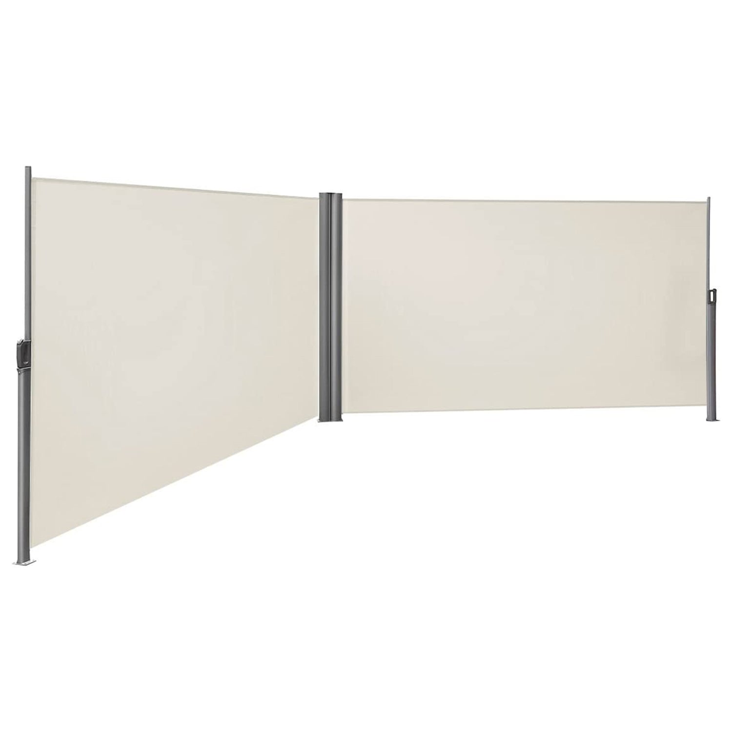 SONGMICS Dvostrana, sklopiva tenda 200 x 600 cm, bež | SONGMICS-vitahome.hr