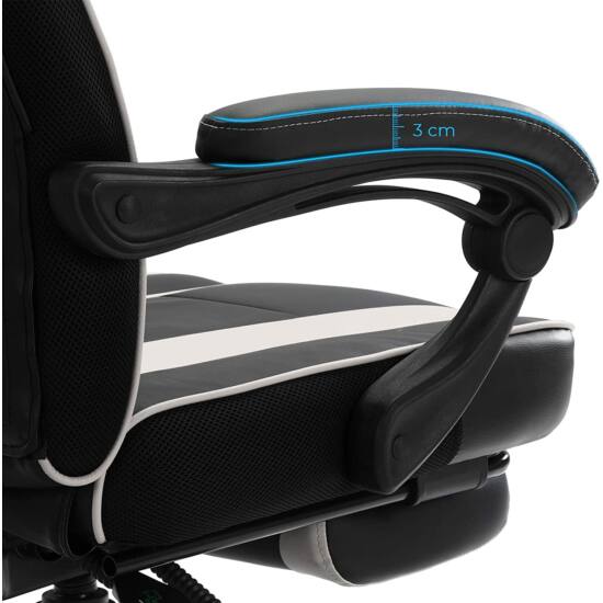 Songmics Gaming stolica, uredska stolica s naslonom za glavu | SONGMICS-vitahome.hr
