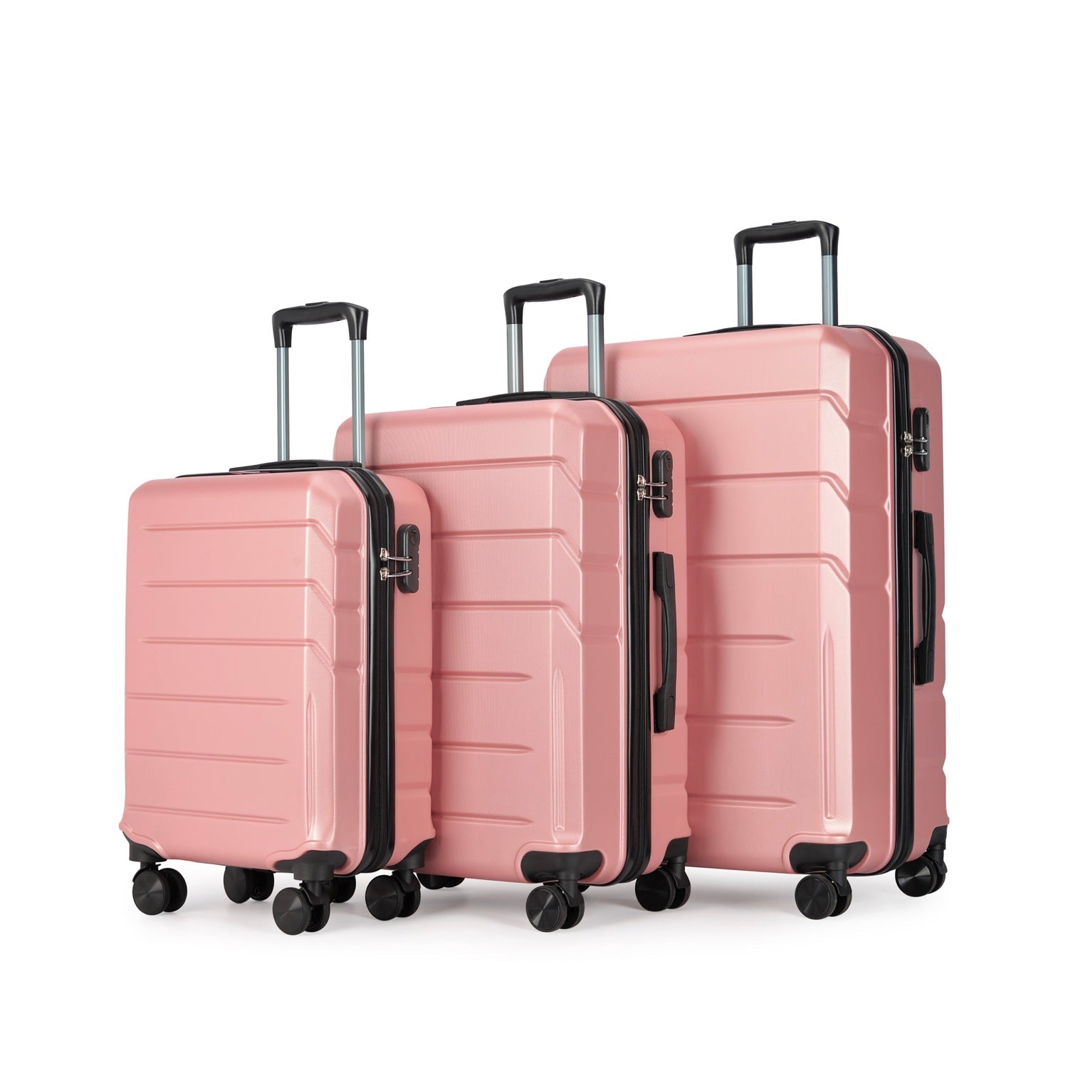SPINNER set od 3 kofera na 4 kotača, boje ruzicastog zlata | BONTOUR-vitahome.hr