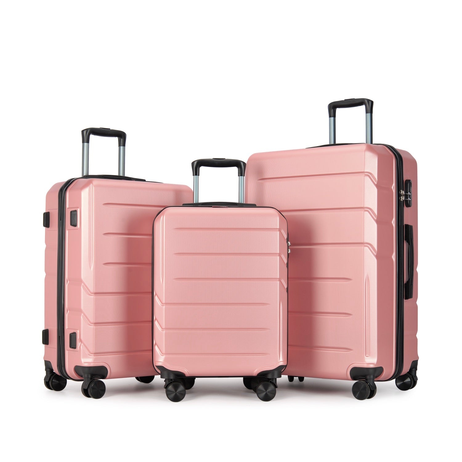 SPINNER set od 3 kofera na 4 kotača, boje ruzicastog zlata | BONTOUR-vitahome.hr