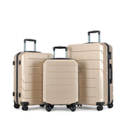 SPINNER set od 3 kofera na 4 kotača, boje šampanjca | BONTOUR-vitahome.hr