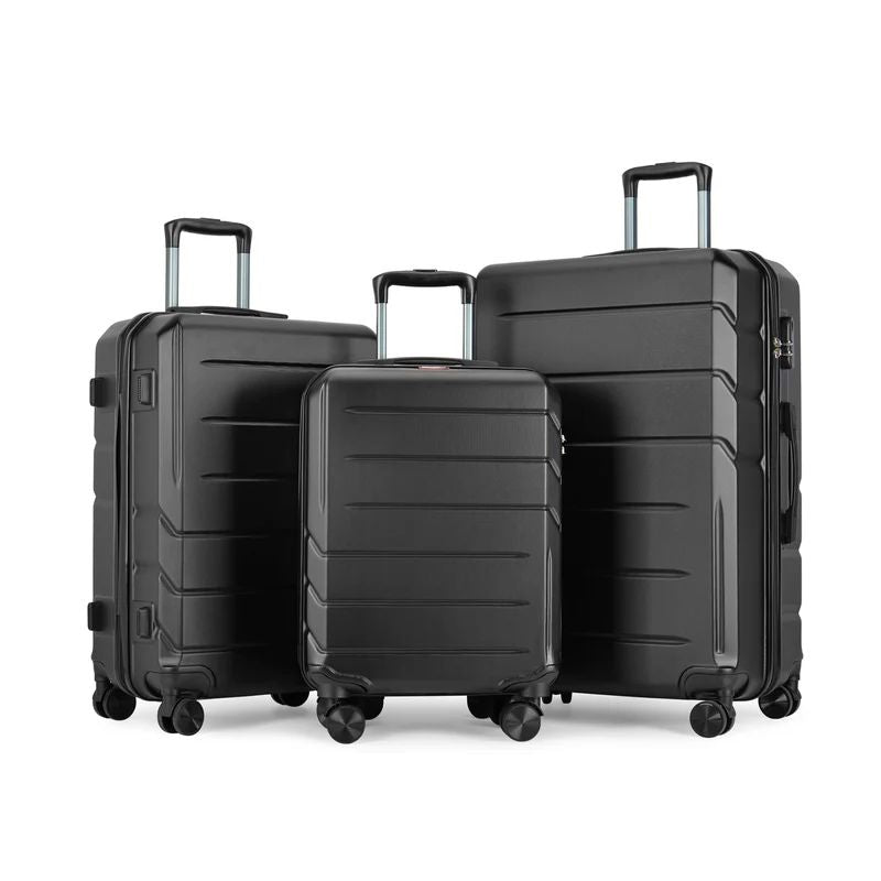 SPINNER set od 3 kofera na 4 kotača, crni | BONTOUR-vitahome.hr