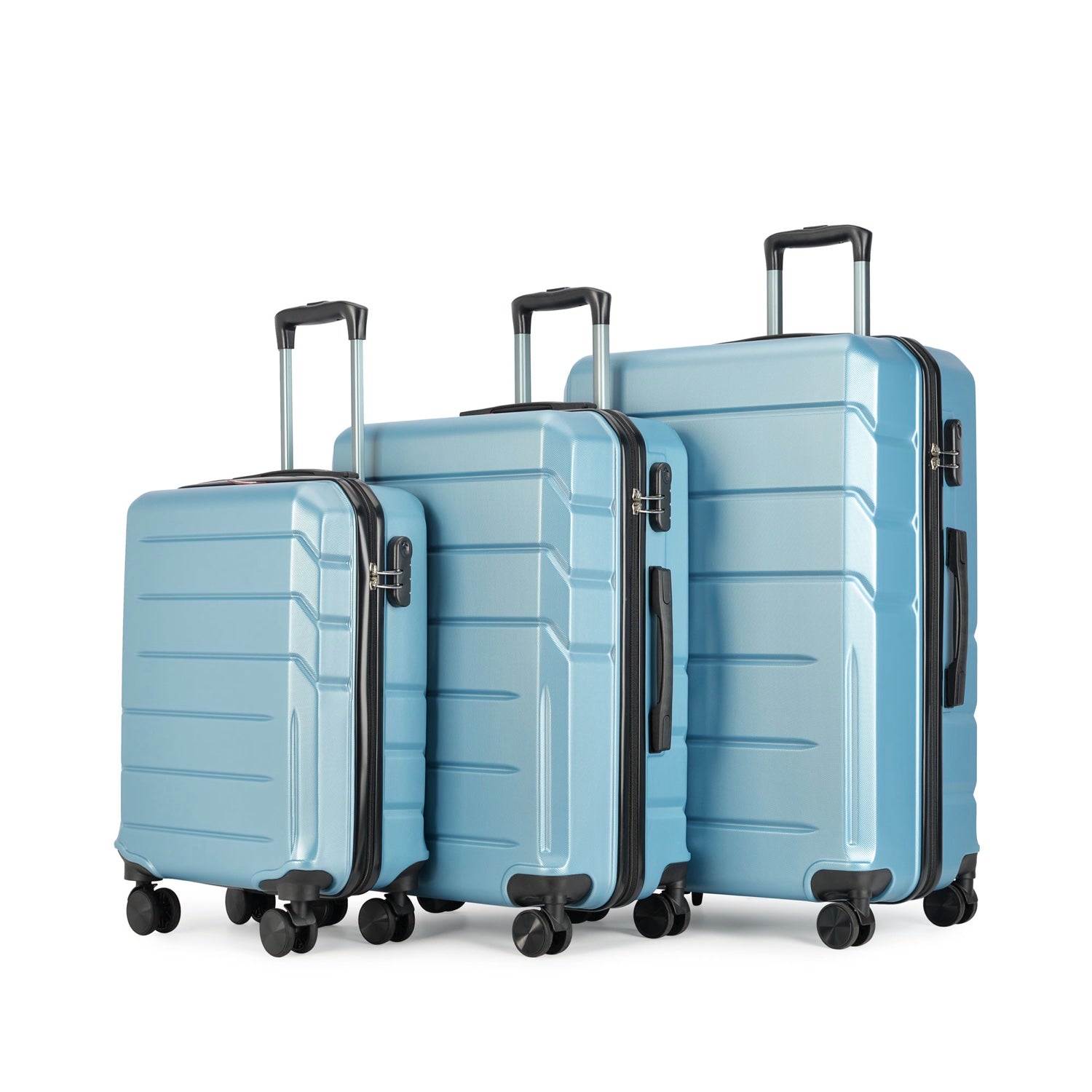 SPINNER set od 3 kofera na 4 kotača, svijetlo plave boje | BONTOUR-vitahome.hr