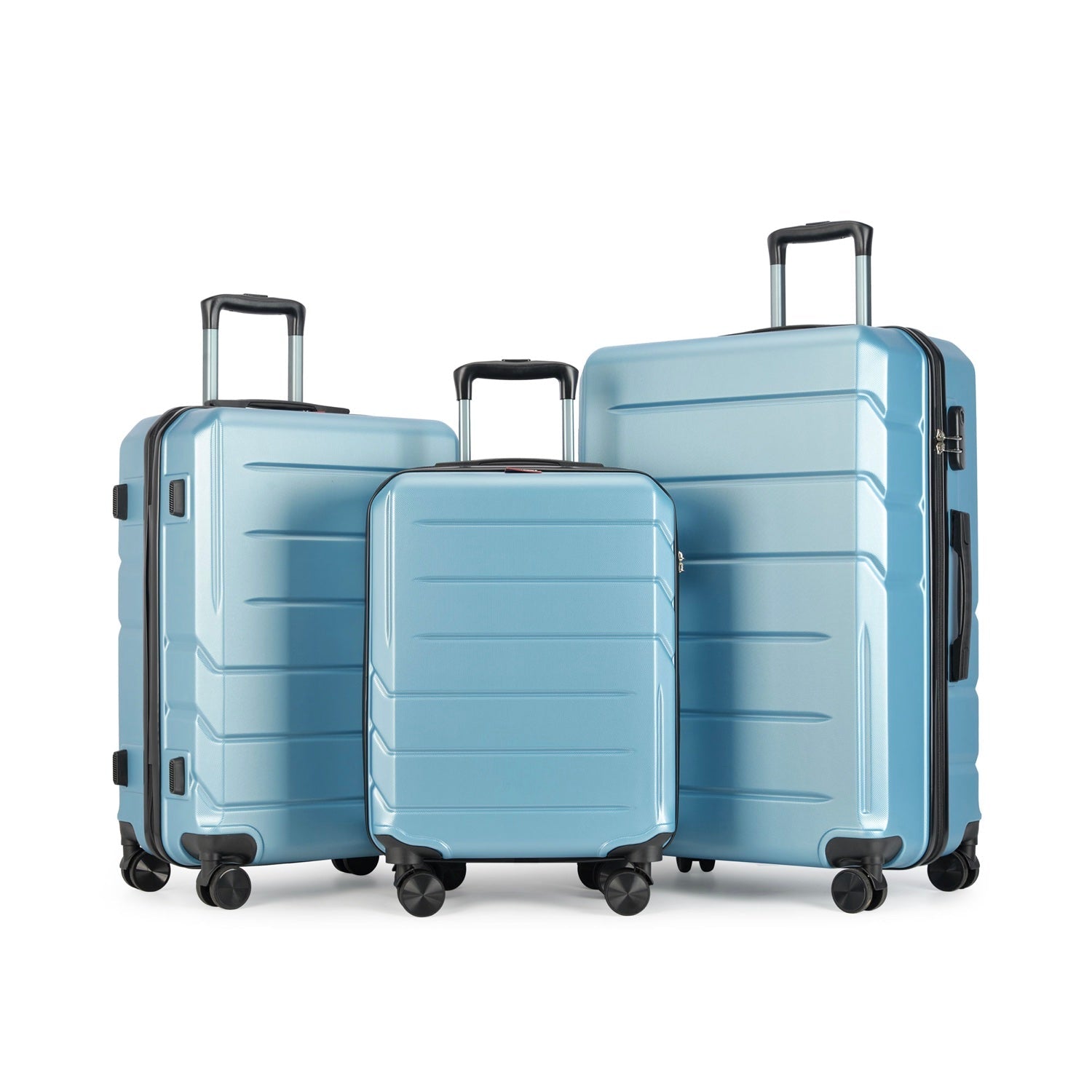 SPINNER set od 3 kofera na 4 kotača, svijetlo plave boje | BONTOUR-vitahome.hr