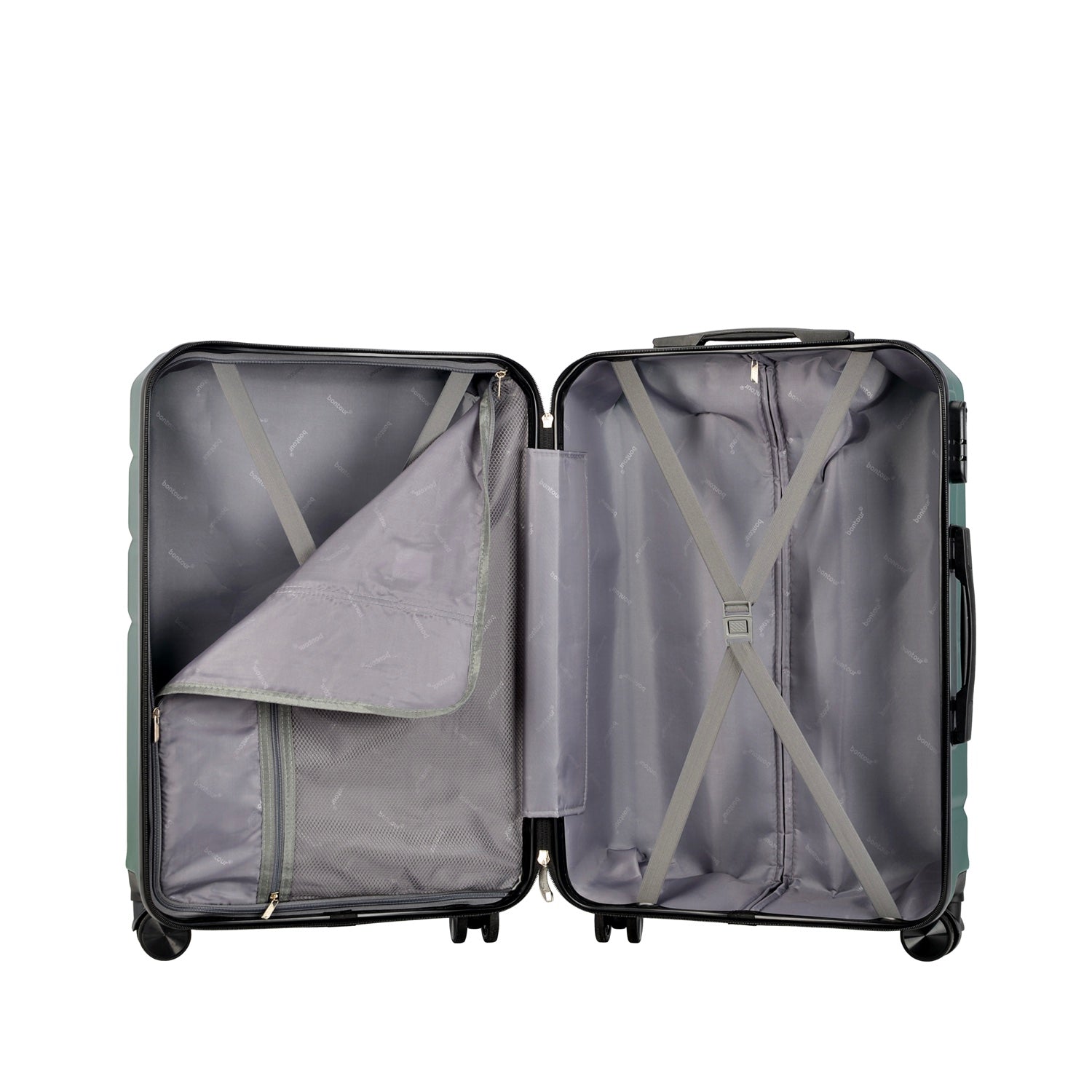 SPINNER set od 3 kofera na 4 kotača, zeleni | BONTOUR-vitahome.hr