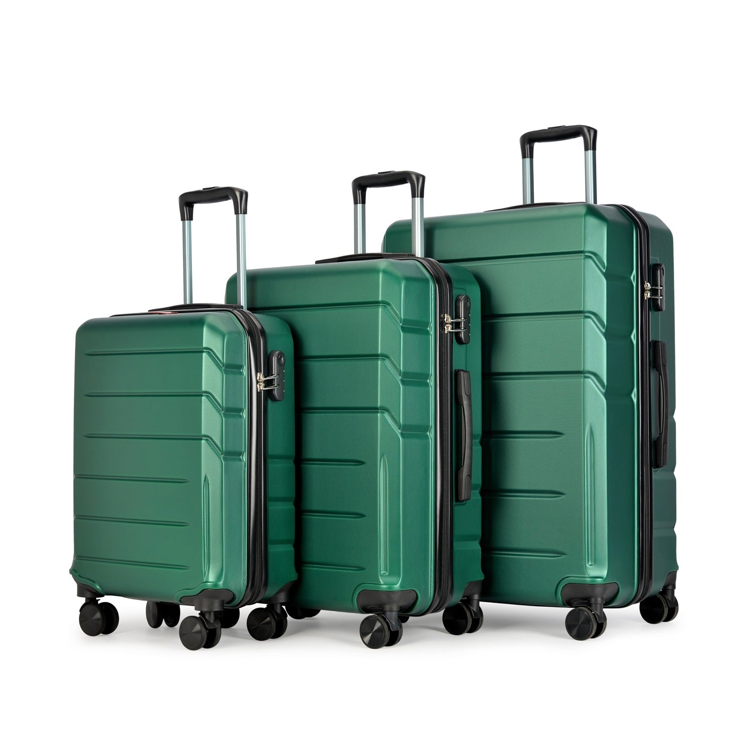 SPINNER set od 3 kofera na 4 kotača, zeleni | BONTOUR-vitahome.hr