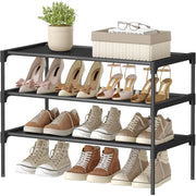 Stalak za cipele na 3 razine 29,7 x 62,3 x 53,5 cm, crni