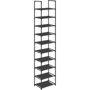 stalak za cipele otvoreni ormarić za cipele na 10 razina, tanki 33 x 173 x 33 cm | SONGMICS-vitahome.hr