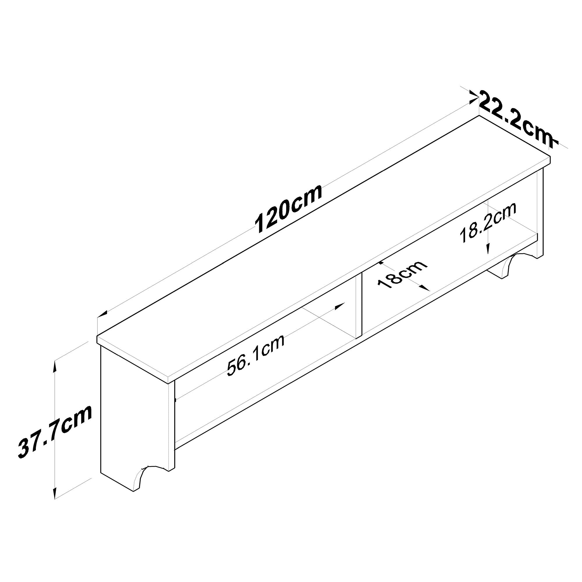 Stalak za hodnik P2 - 2460 | AG-vitahome.hr