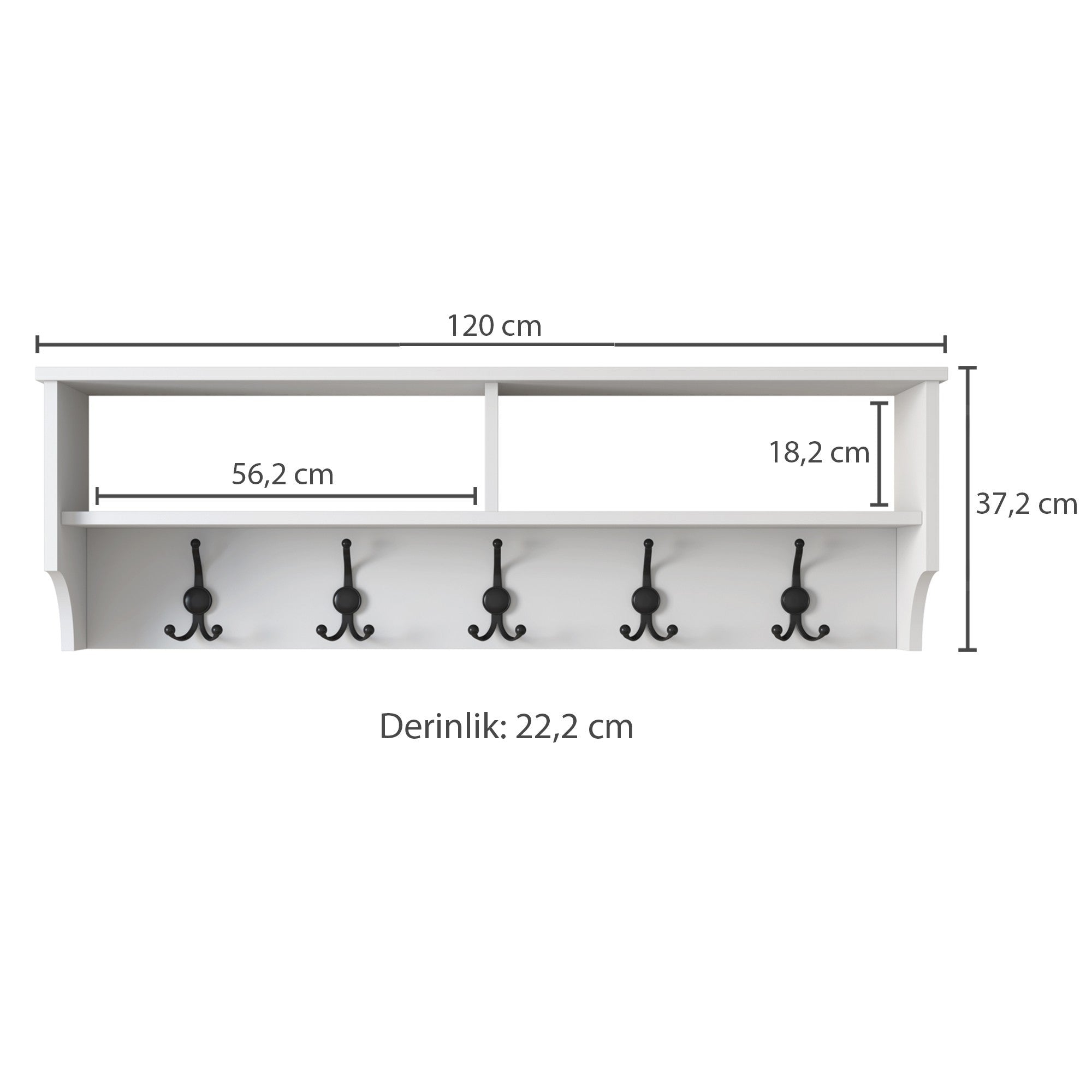 Stalak za hodnik P2 - 439 | AG-vitahome.hr