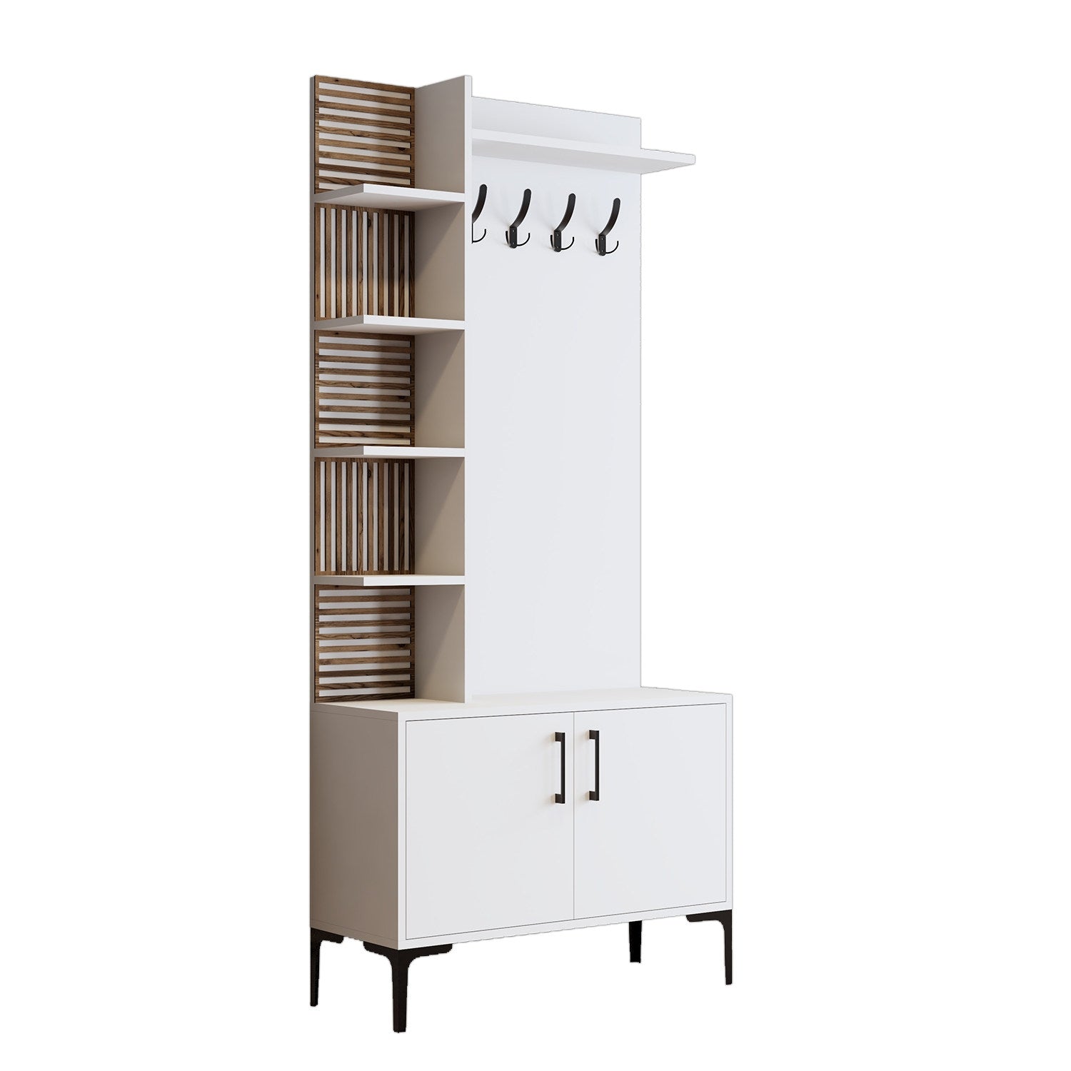 Stalak za hodnik Viyana D - White | AG-vitahome.hr