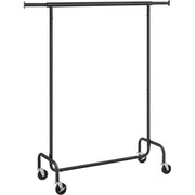 Stalak za odjeću, 45 x (110-150) x 163 cm, mat crne boje | SONGMICS-SONGMICS-Vita Home