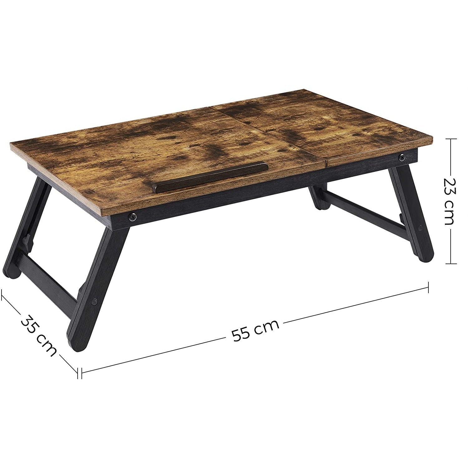 Stol za prijenosno računalo, poslužavnik za doručak 55 x 35 x 23 cm | SONGMICS-vitahome.hr