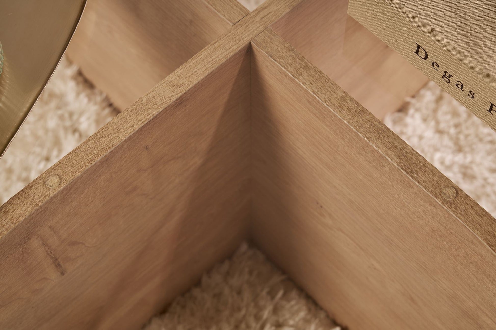 Stolić za kavu Aeris - Sapphire Oak, Transparent | AG-vitahome.hr