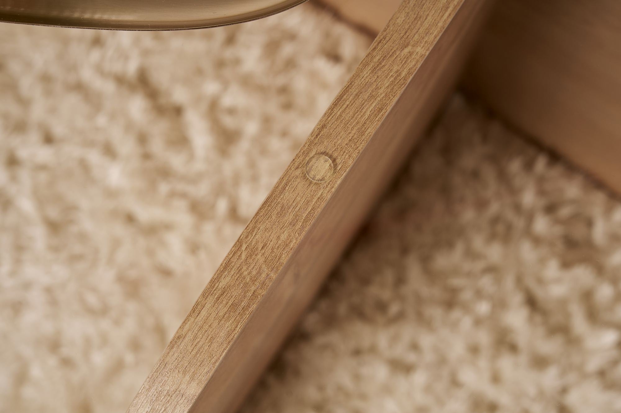 Stolić za kavu Aeris - Sapphire Oak, Transparent | AG-vitahome.hr