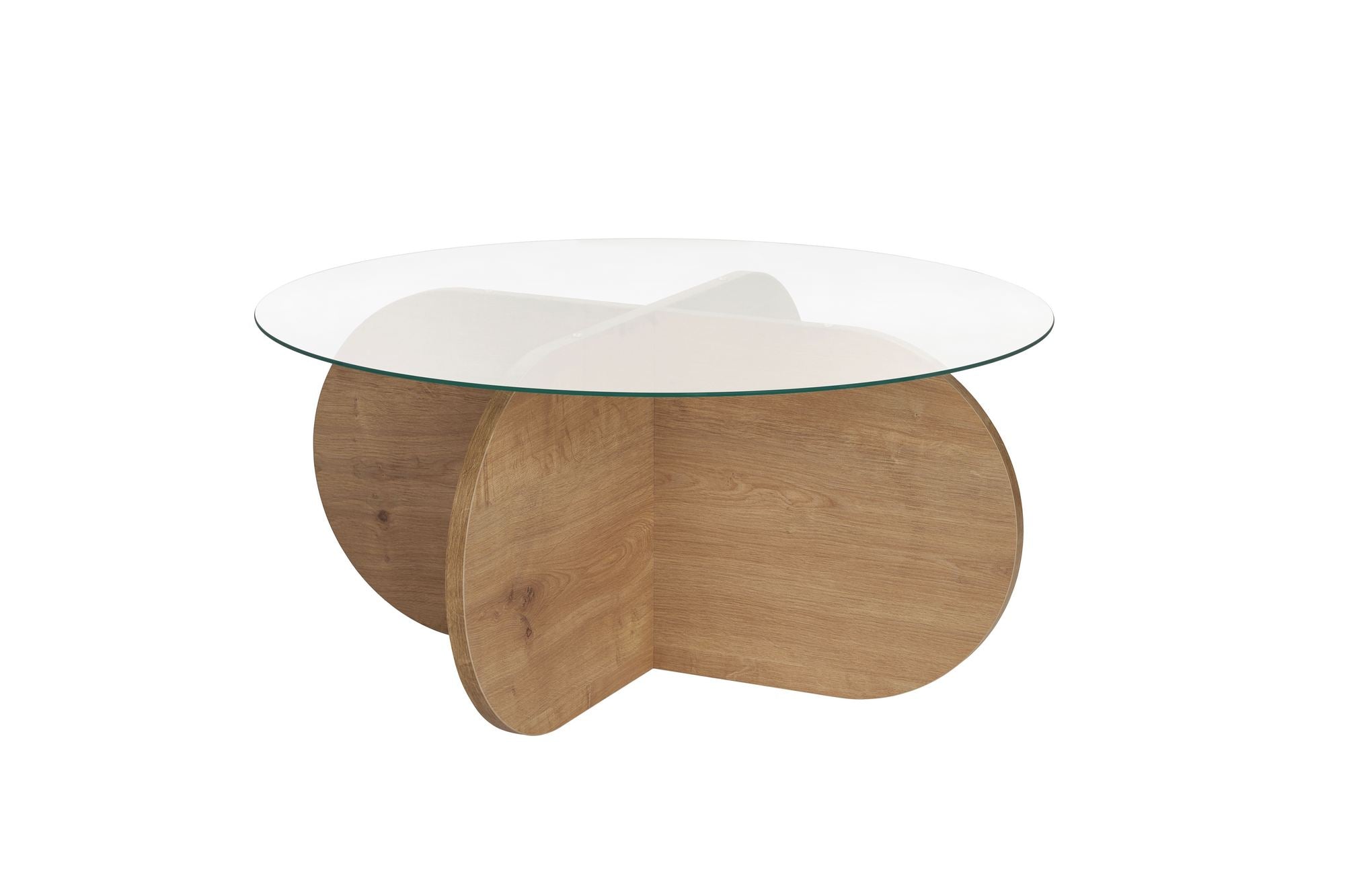 Stolić za kavu Aeris - Sapphire Oak, Transparent | AG-vitahome.hr