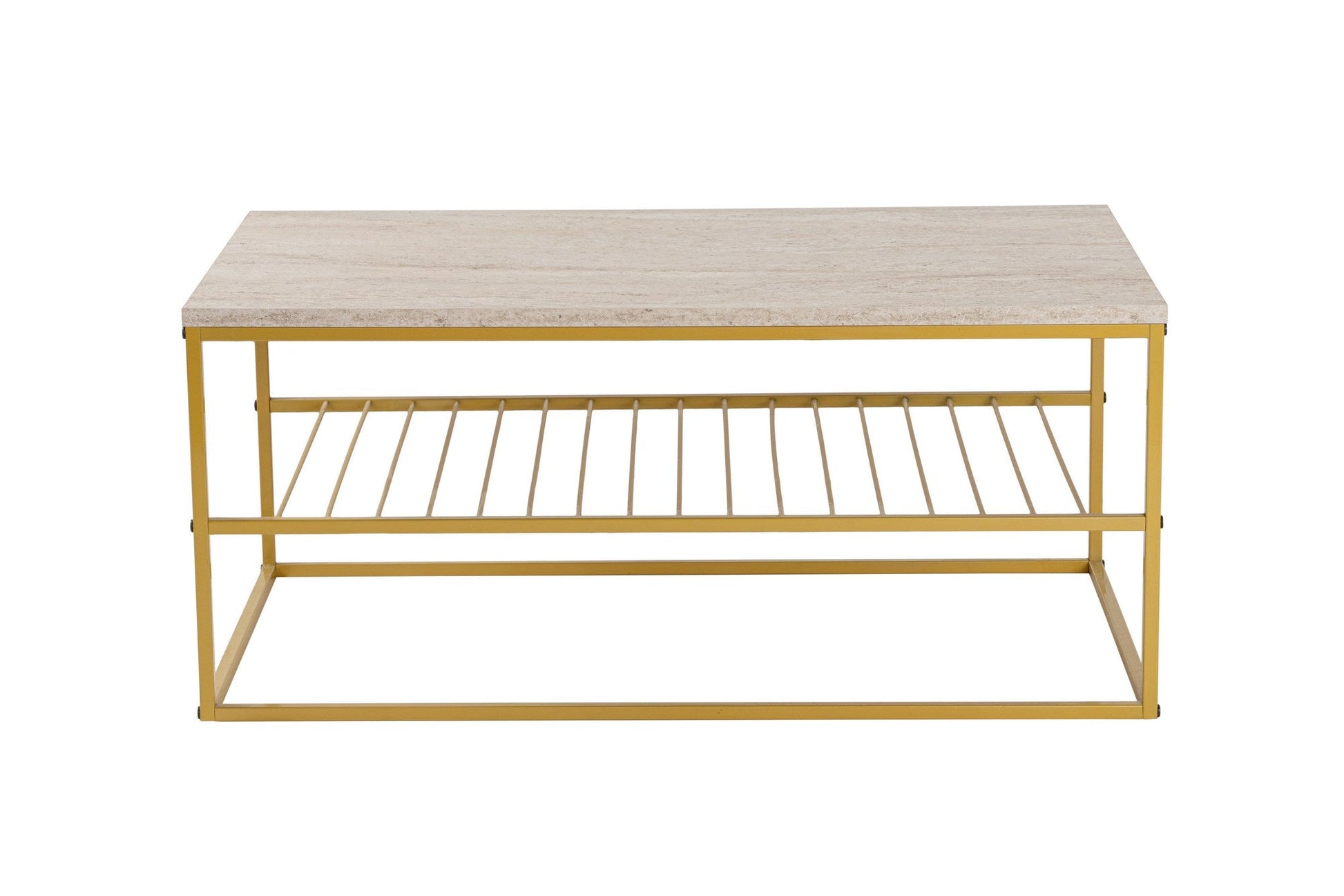 Stolić za kavu Asude - Gold, Travertine | AG-vitahome.hr