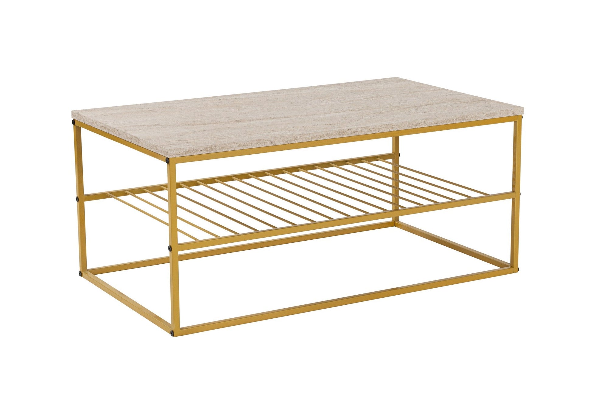 Stolić za kavu Asude - Gold, Travertine | AG-vitahome.hr