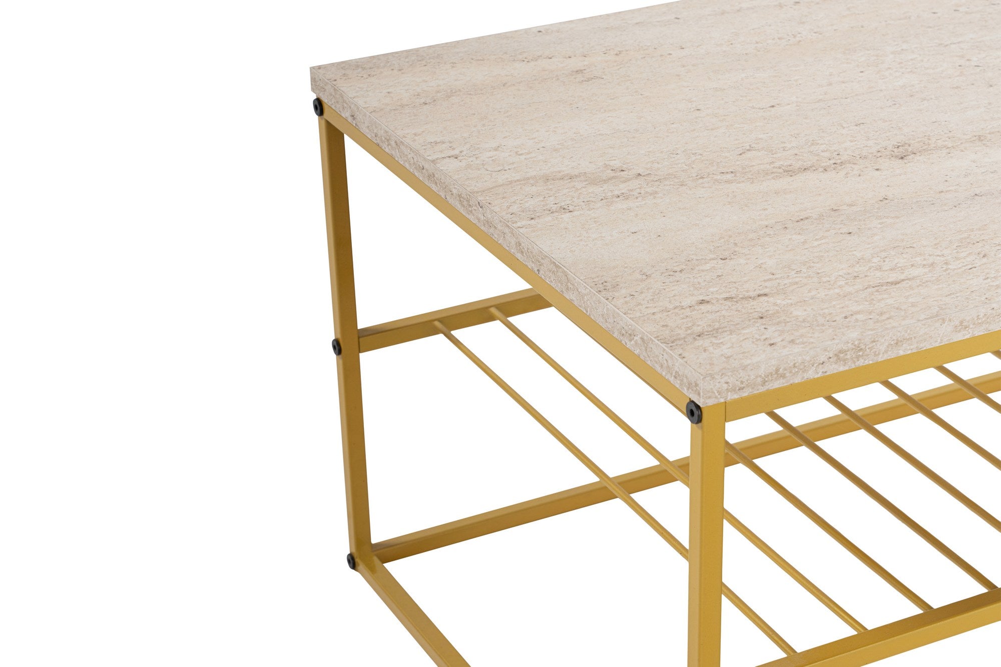 Stolić za kavu Asude - Gold, Travertine | AG-vitahome.hr