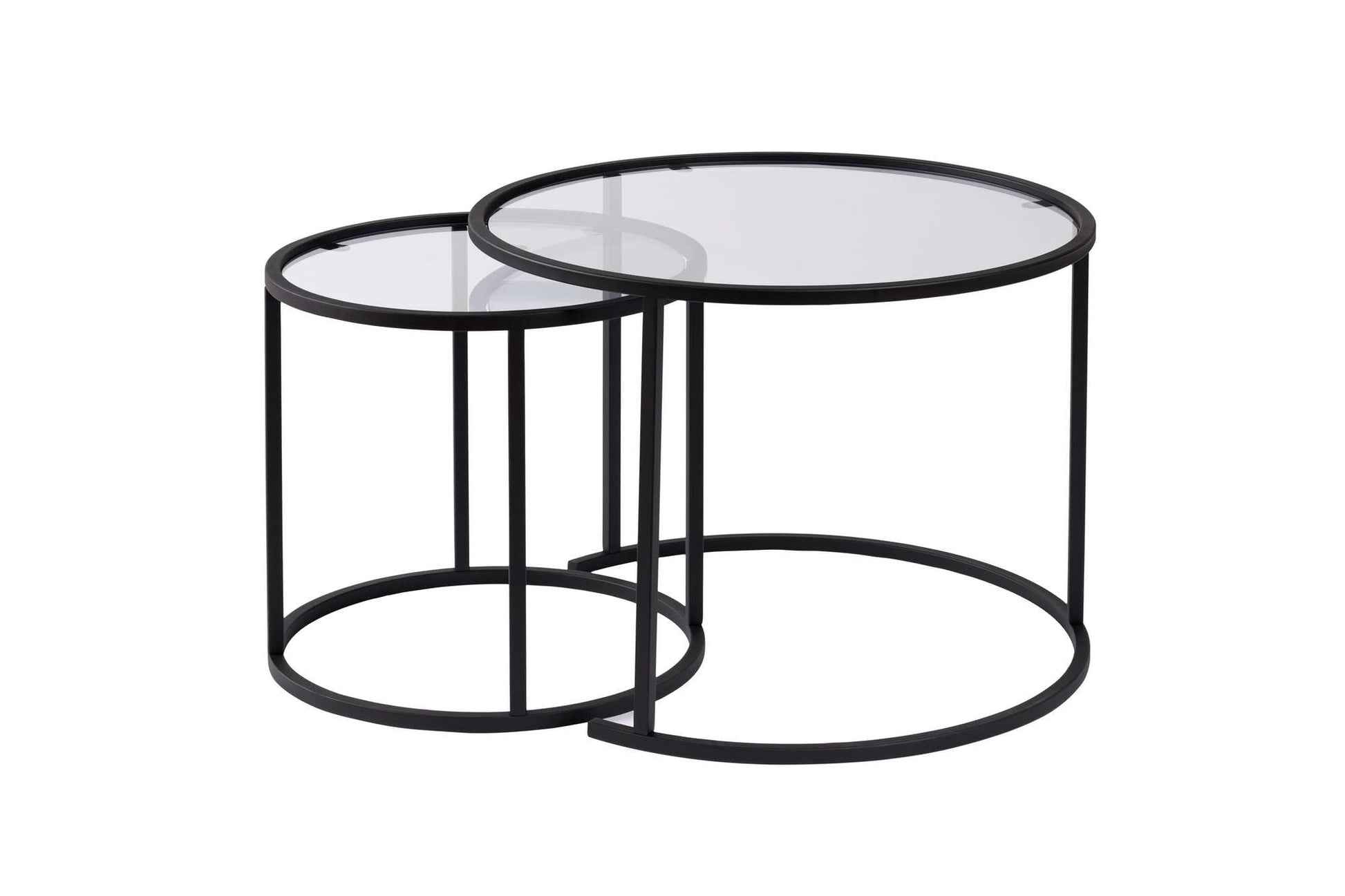 Stolić za kavu Aurum - 60, 42 - Black, Transparent | AG-vitahome.hr