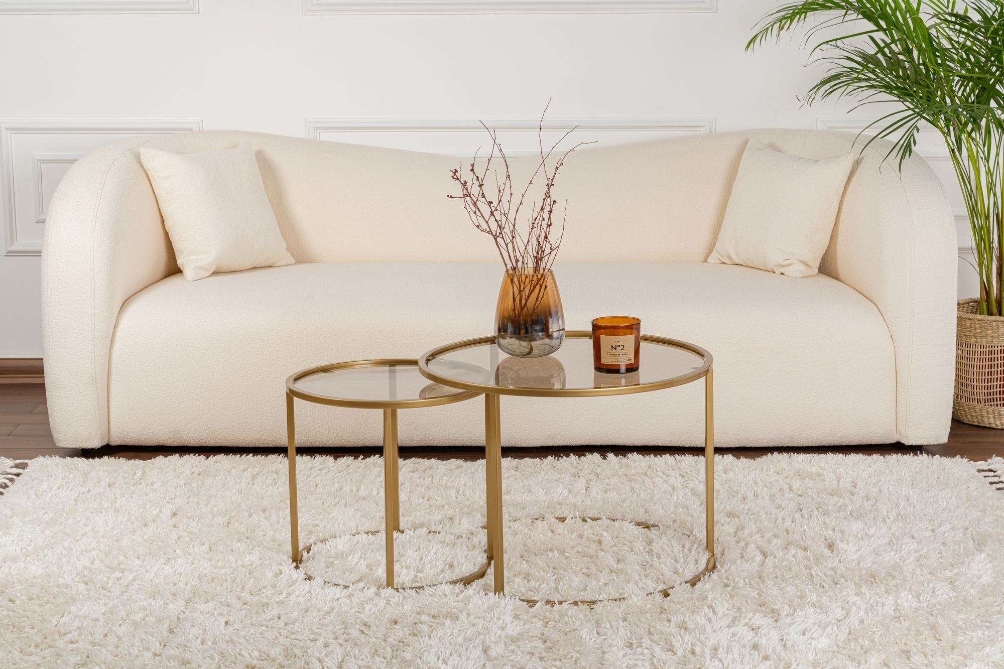 Stolić za kavu Aurum - 60, 42 - Gold, Bronze | AG-vitahome.hr