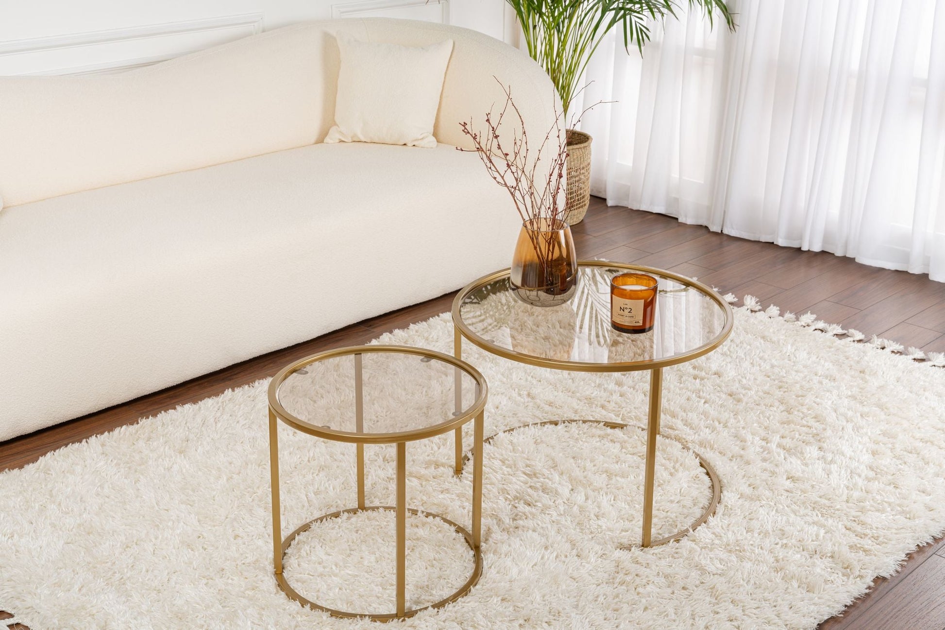 Stolić za kavu Aurum - 60, 42 - Gold, Bronze | AG-vitahome.hr