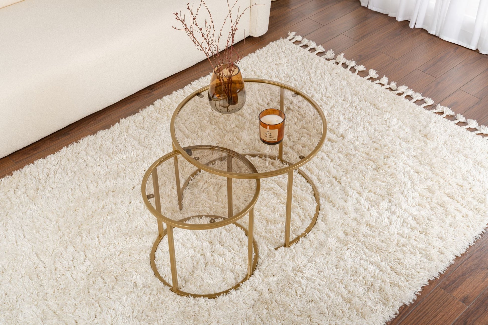 Stolić za kavu Aurum - 60, 42 - Gold, Bronze | AG-vitahome.hr