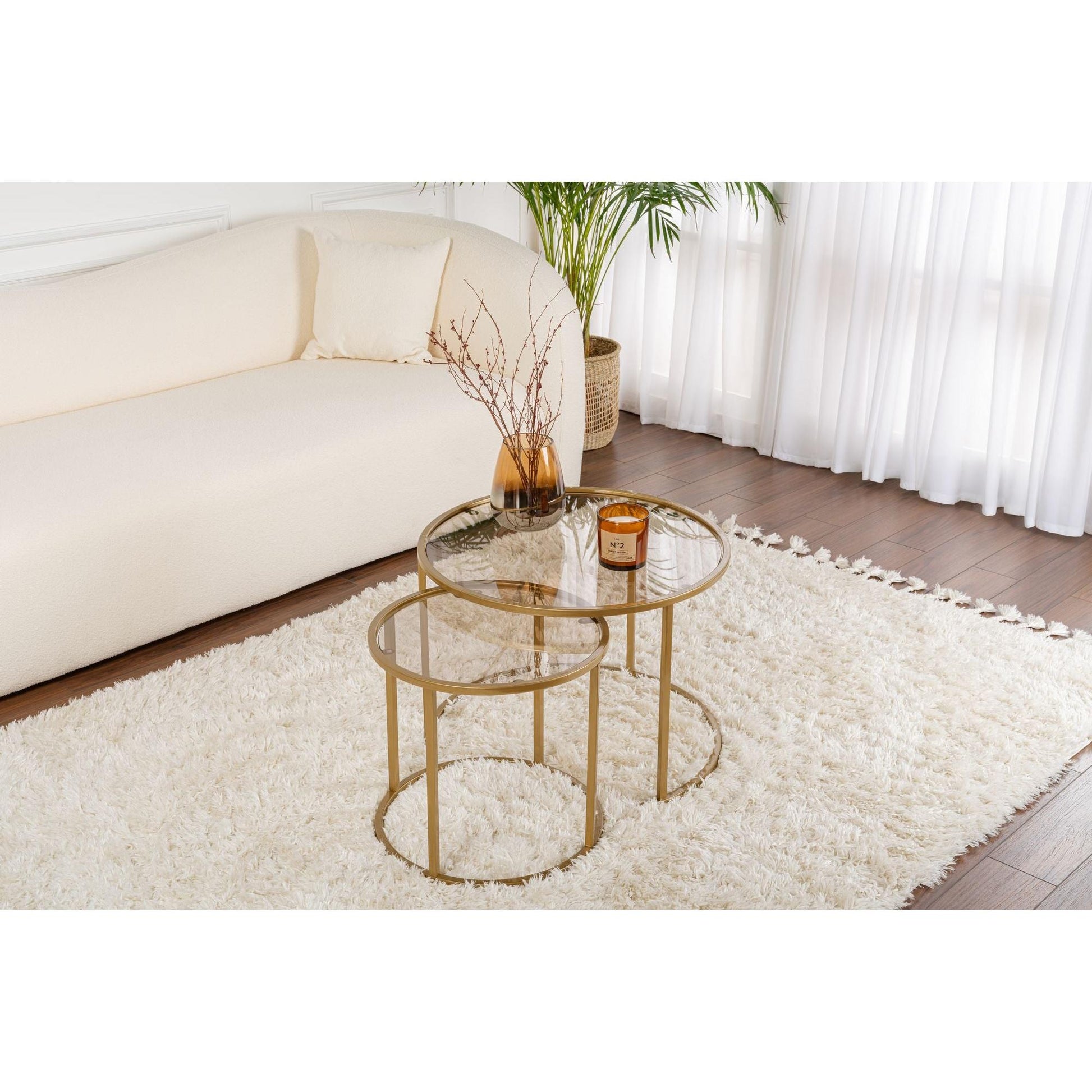 Stolić za kavu Aurum - 60, 42 - Gold, Bronze | AG-vitahome.hr