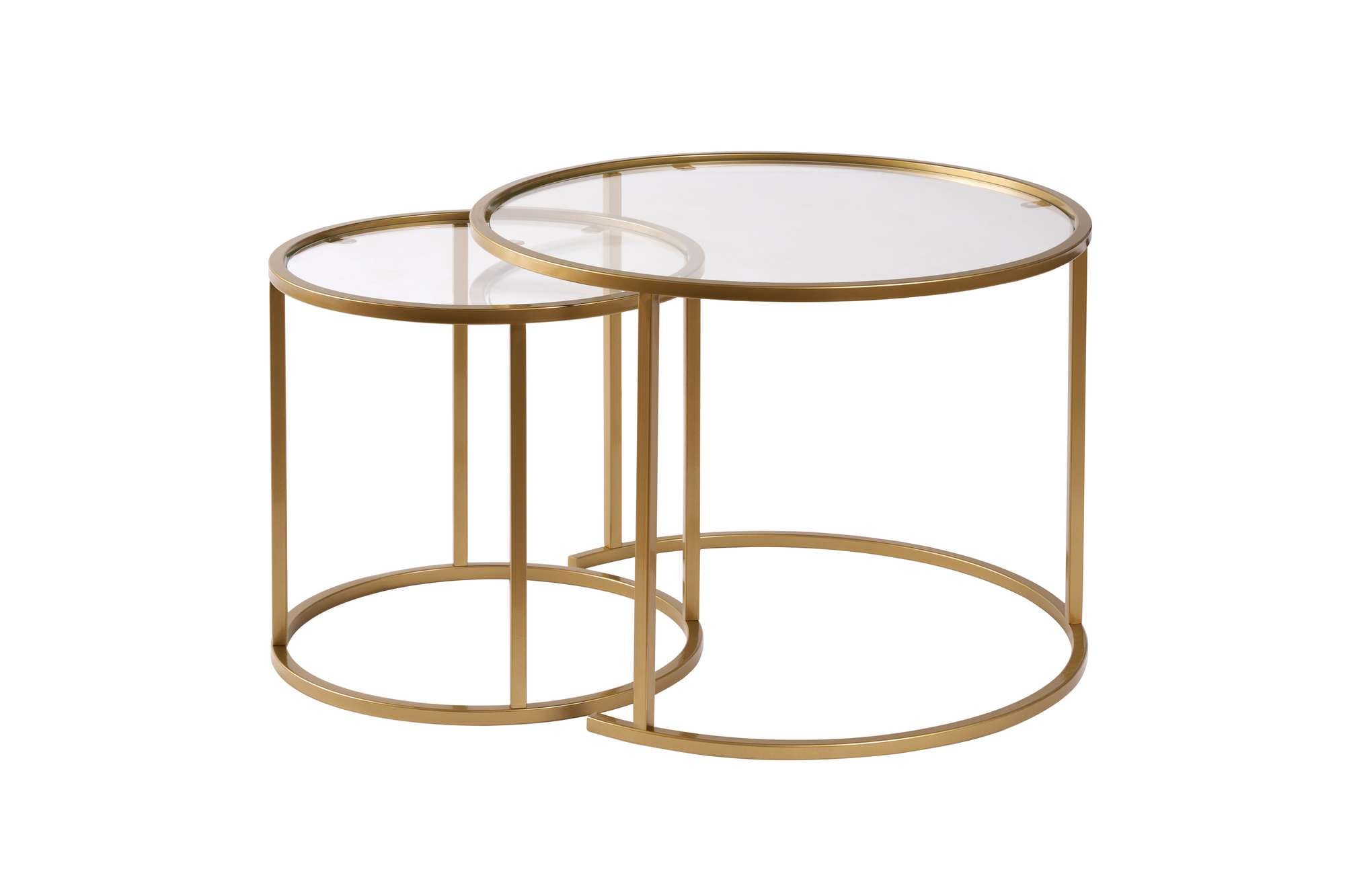 Stolić za kavu Aurum - 60, 42 - Gold, Transparent | AG-vitahome.hr