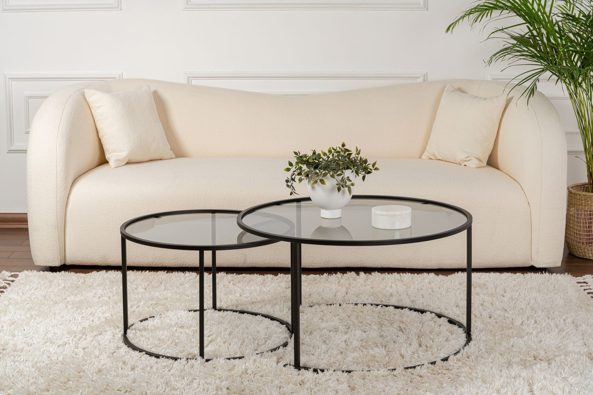 Stolić za kavu Aurum - 80, 60 - Black, Grey | AG-vitahome.hr