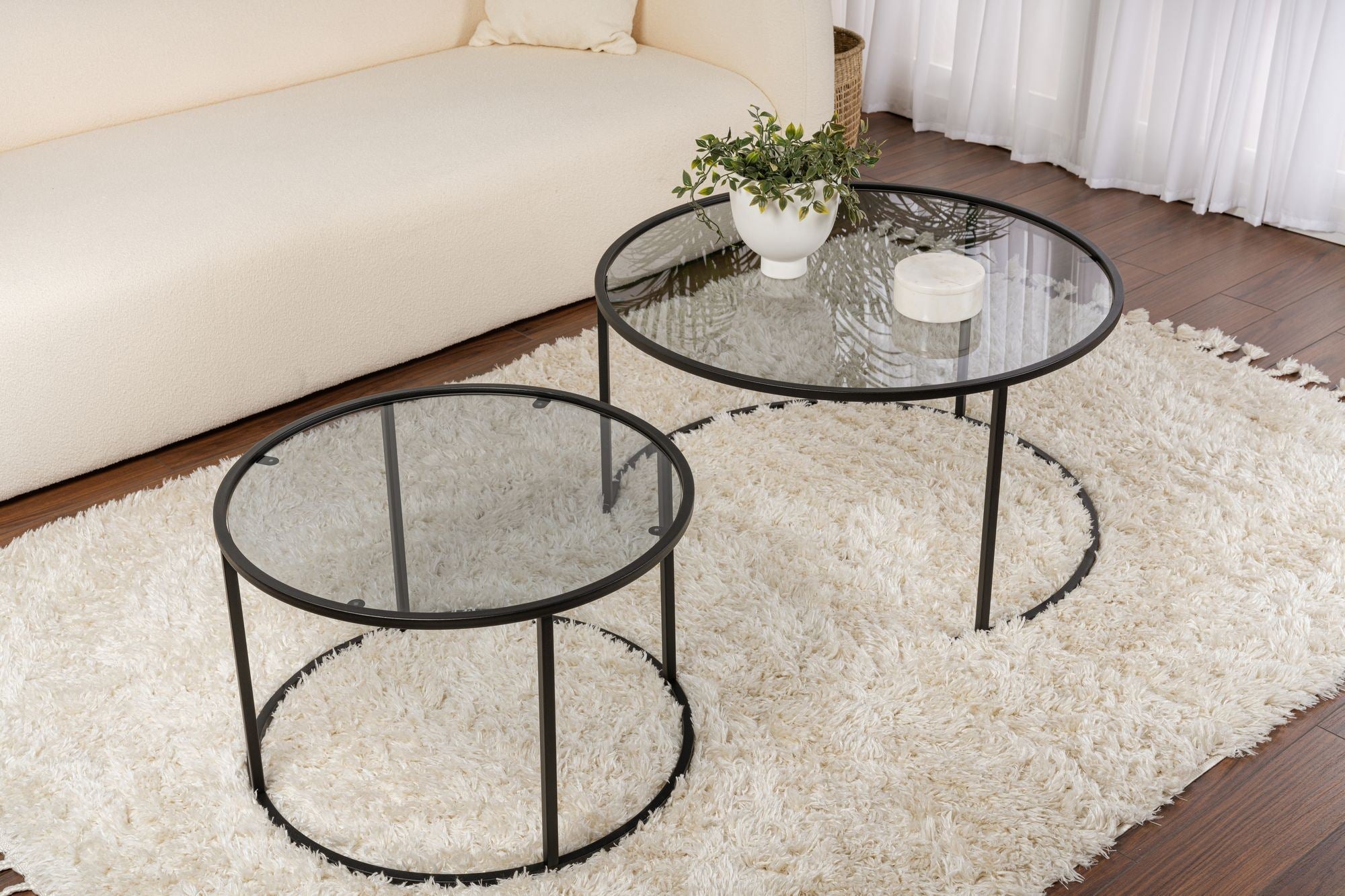 Stolić za kavu Aurum - 80, 60 - Black, Grey | AG-vitahome.hr
