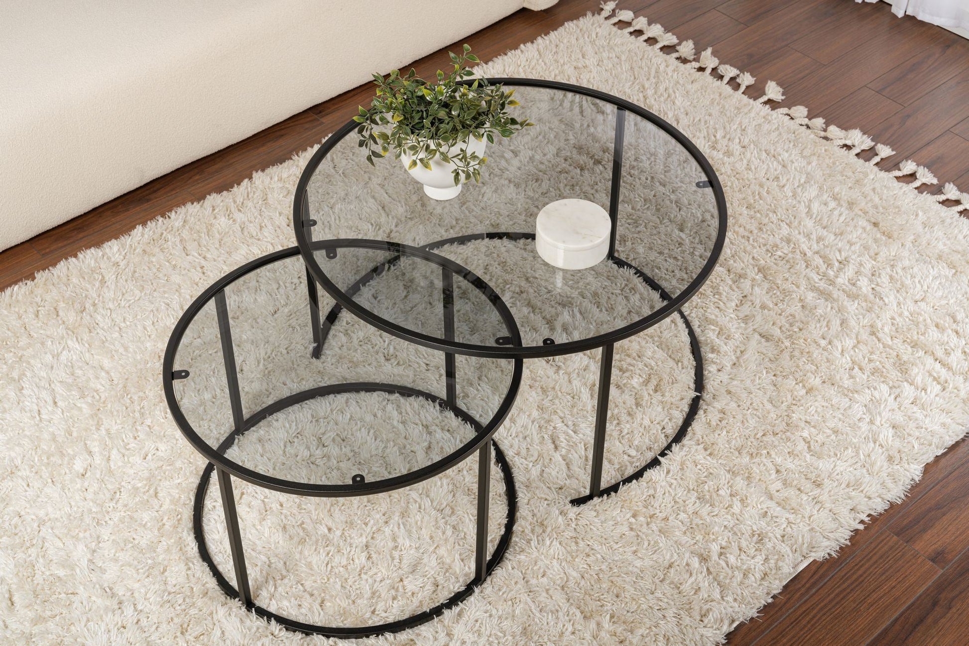 Stolić za kavu Aurum - 80, 60 - Black, Grey | AG-vitahome.hr