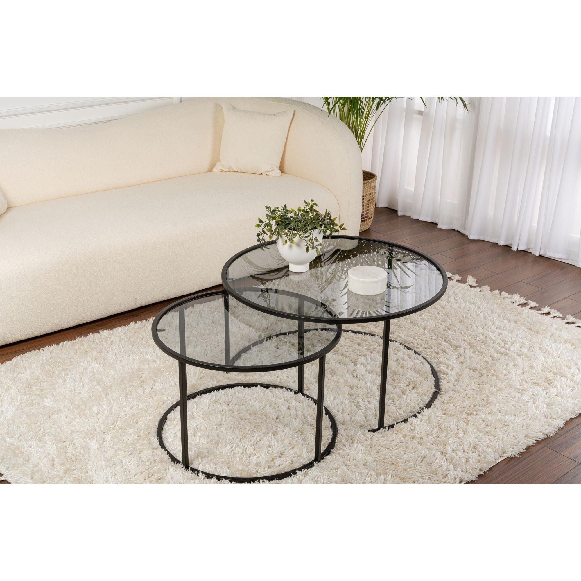 Stolić za kavu Aurum - 80, 60 - Black, Grey | AG-vitahome.hr