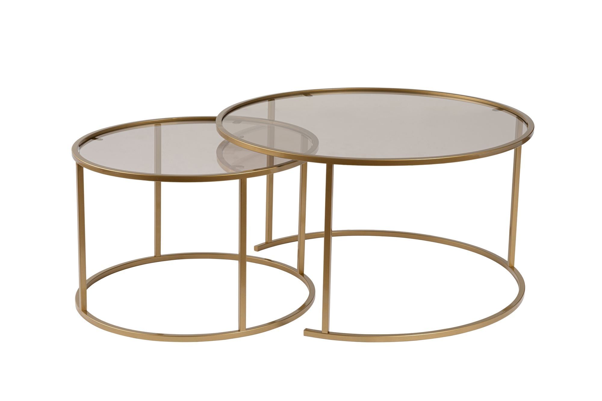 Stolić za kavu Aurum - 80, 60 - Gold, Bronze | AG-vitahome.hr