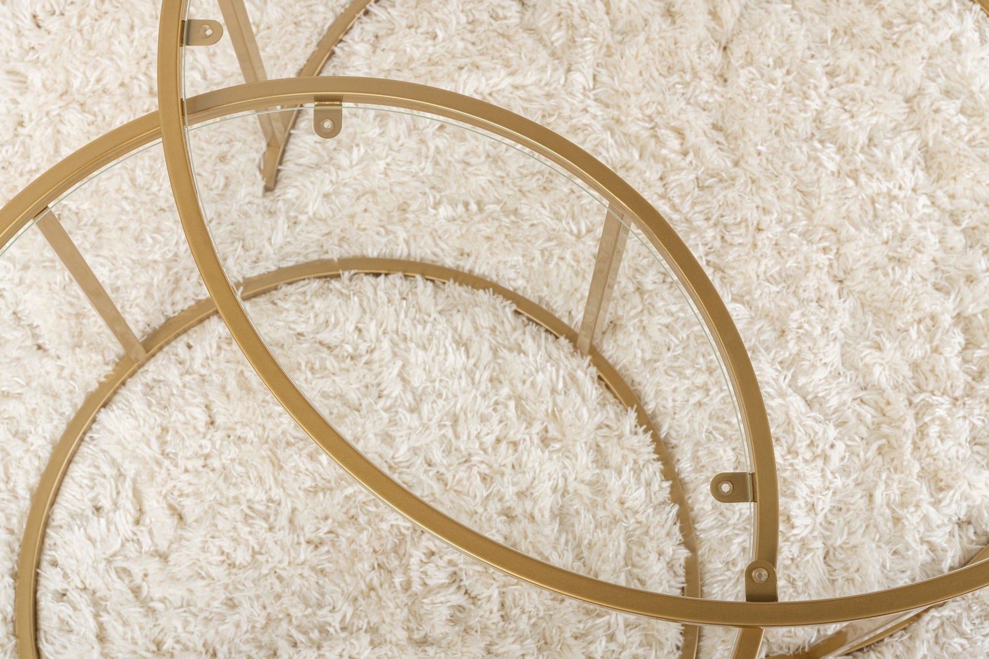 Stolić za kavu Aurum - 80, 60 - Gold, Transparent | AG-vitahome.hr