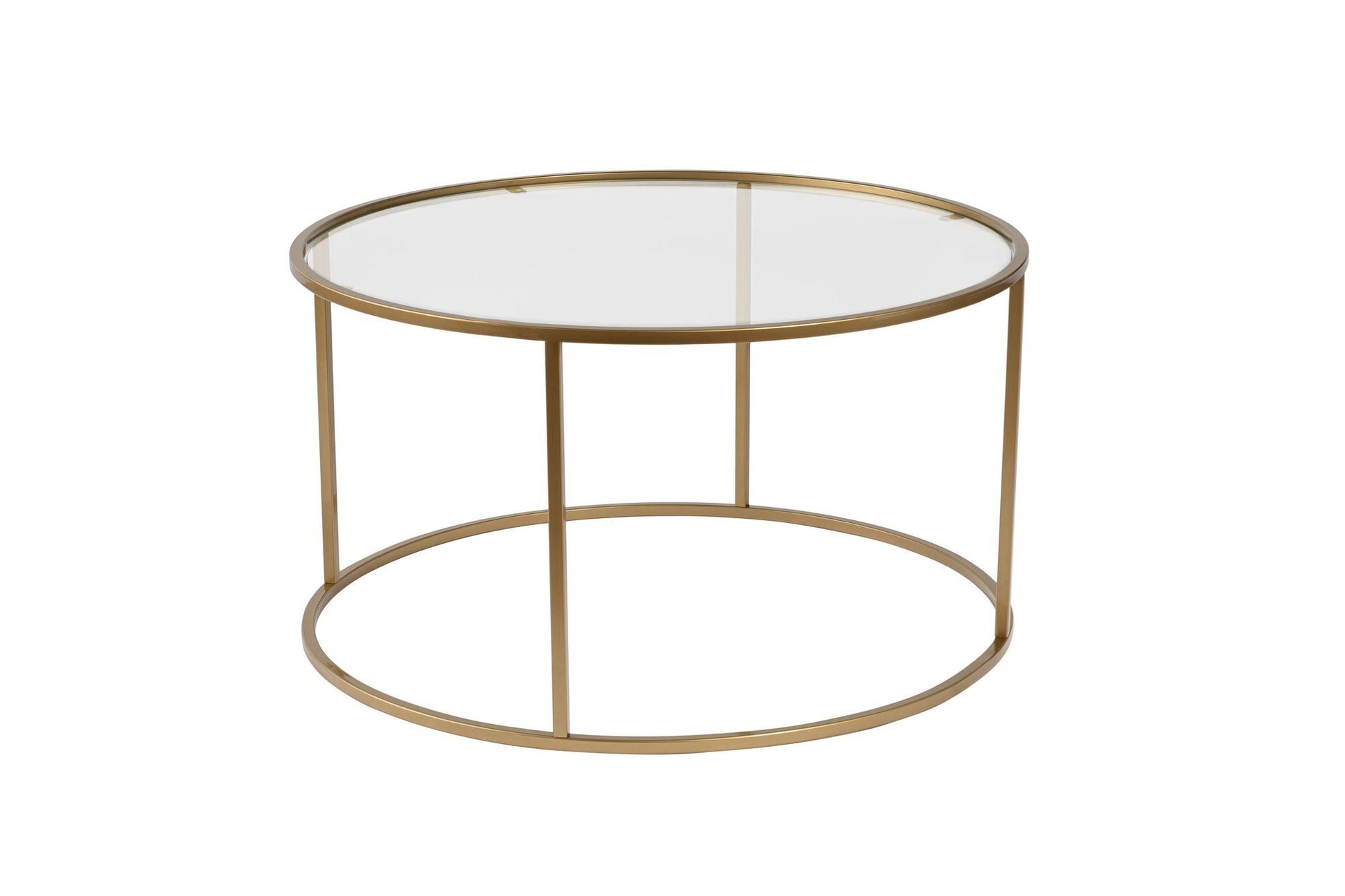 Stolić za kavu Aurum - 80 - Gold, Transparent | AG-vitahome.hr
