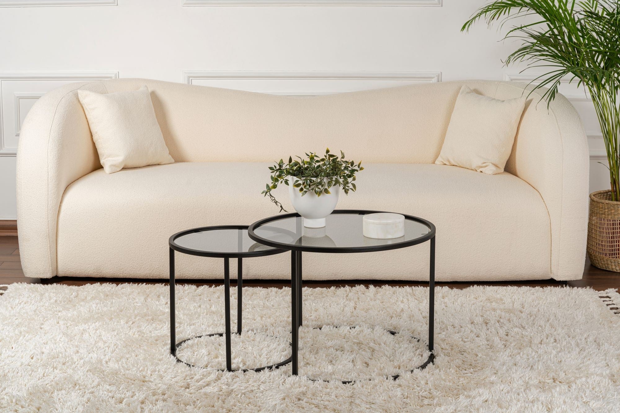 Stolić za kavu Black-Grey-60-42 | AG-vitahome.hr