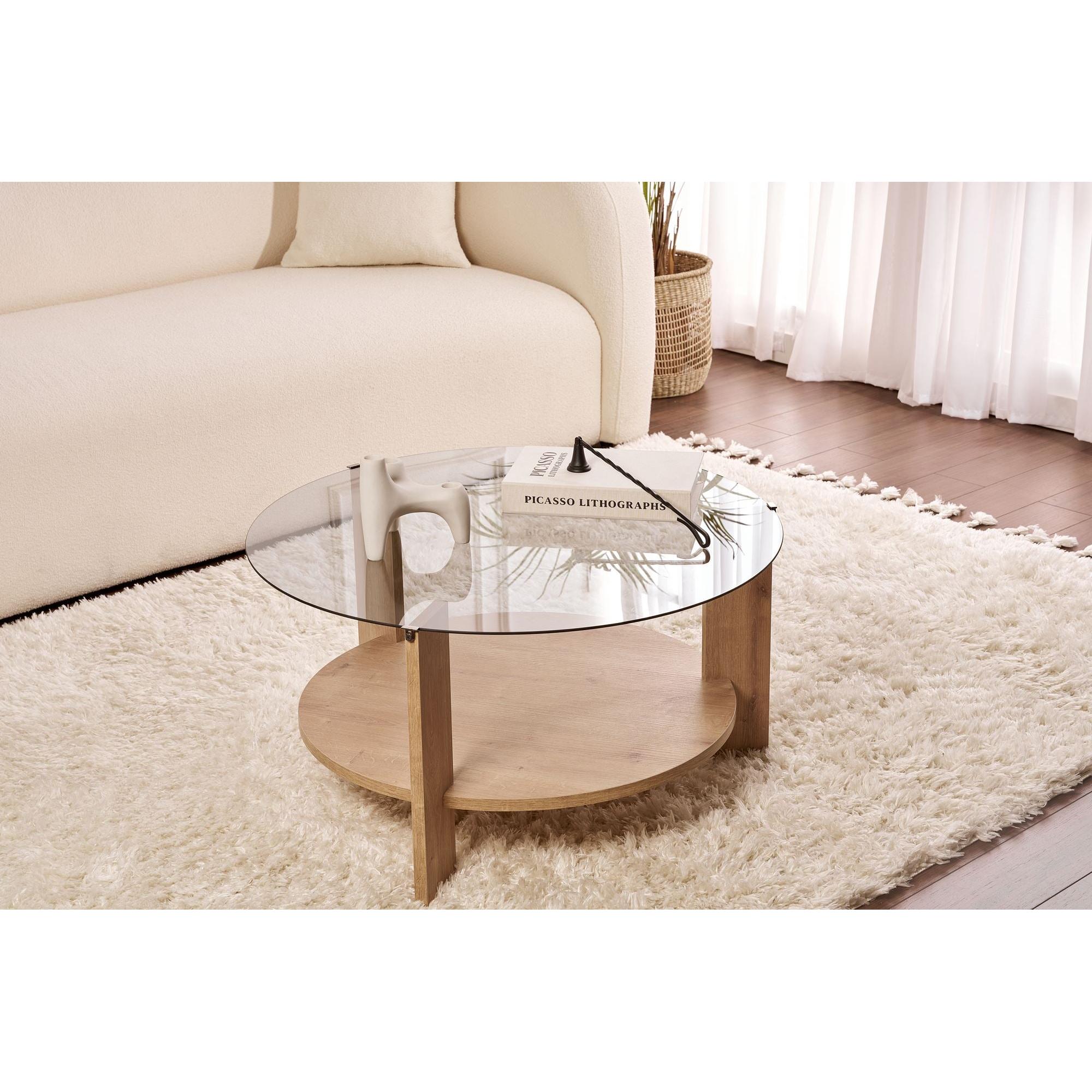 Stolić za kavu Clara - Sapphire Oak, Fume | AG-vitahome.hr