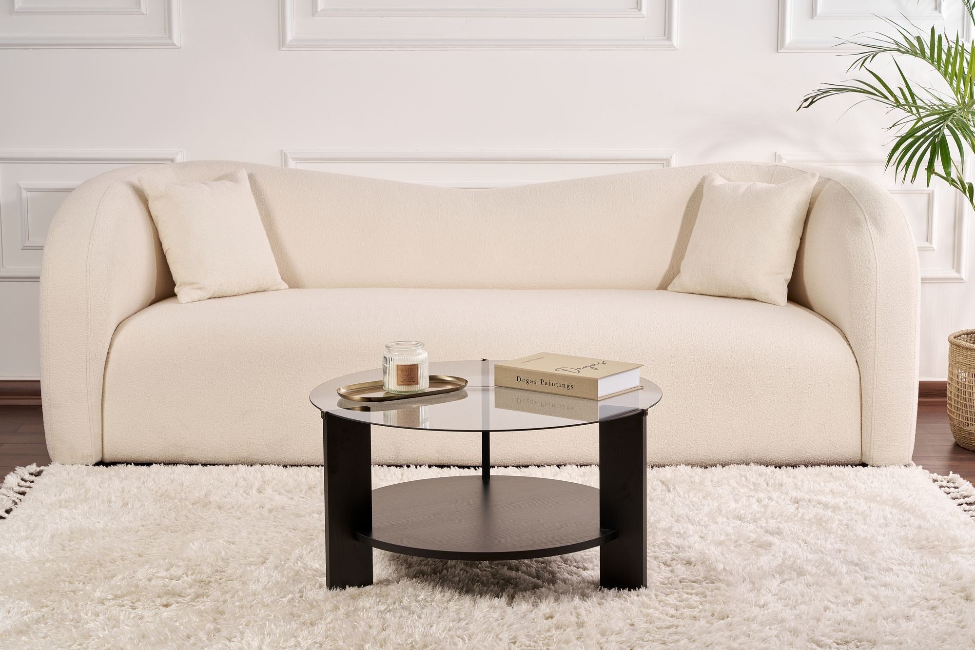 Stolić za kavu Clara - Wood Black, Fume | AG-vitahome.hr